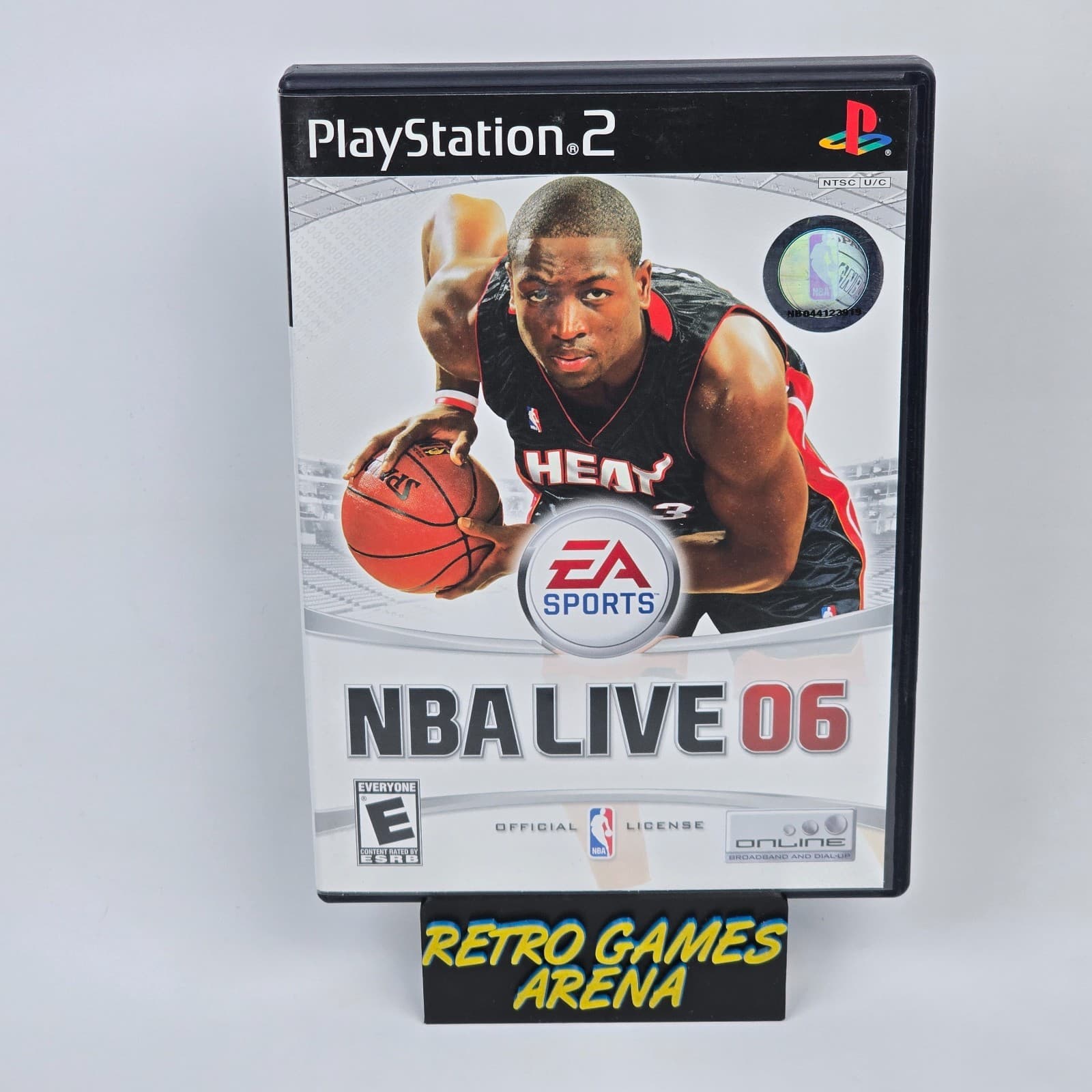NBA Live 06 (PlayStation 2 PS2) Case & Disc