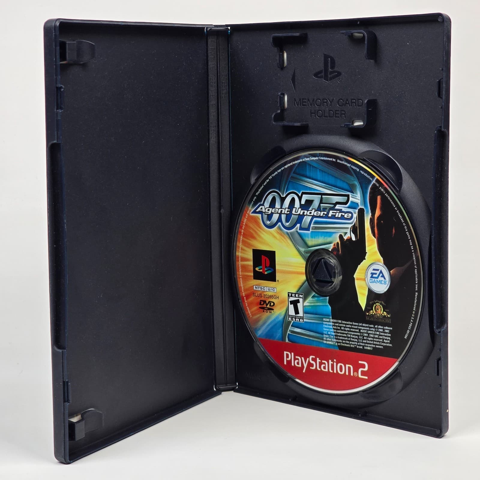 007: Agent Under Fire - James Bond (PlayStation 2 PS2) Greatest Hits Case & Disc - Thumbnail 2
