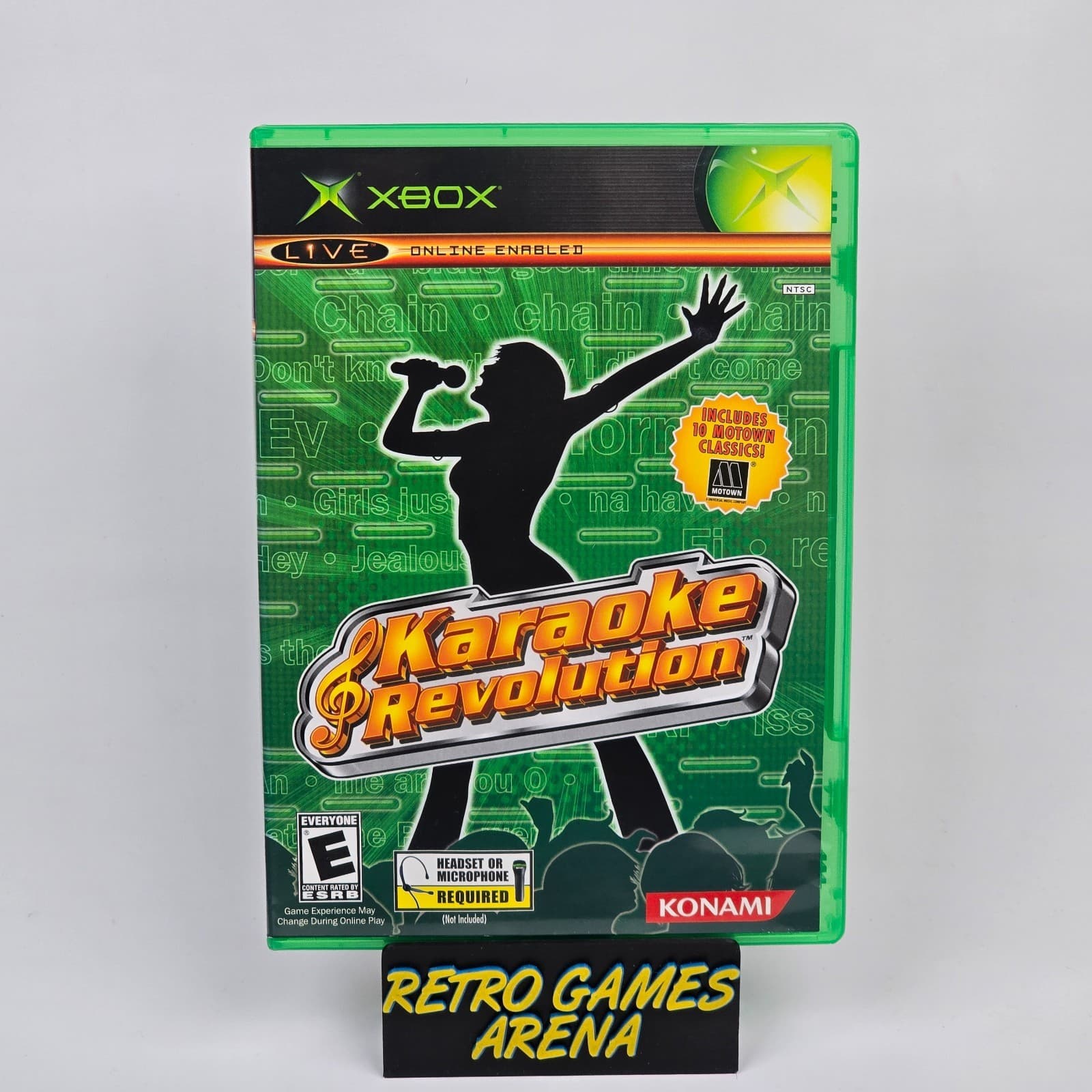 Karaoke Revolution (Original Xbox) Case & Disc