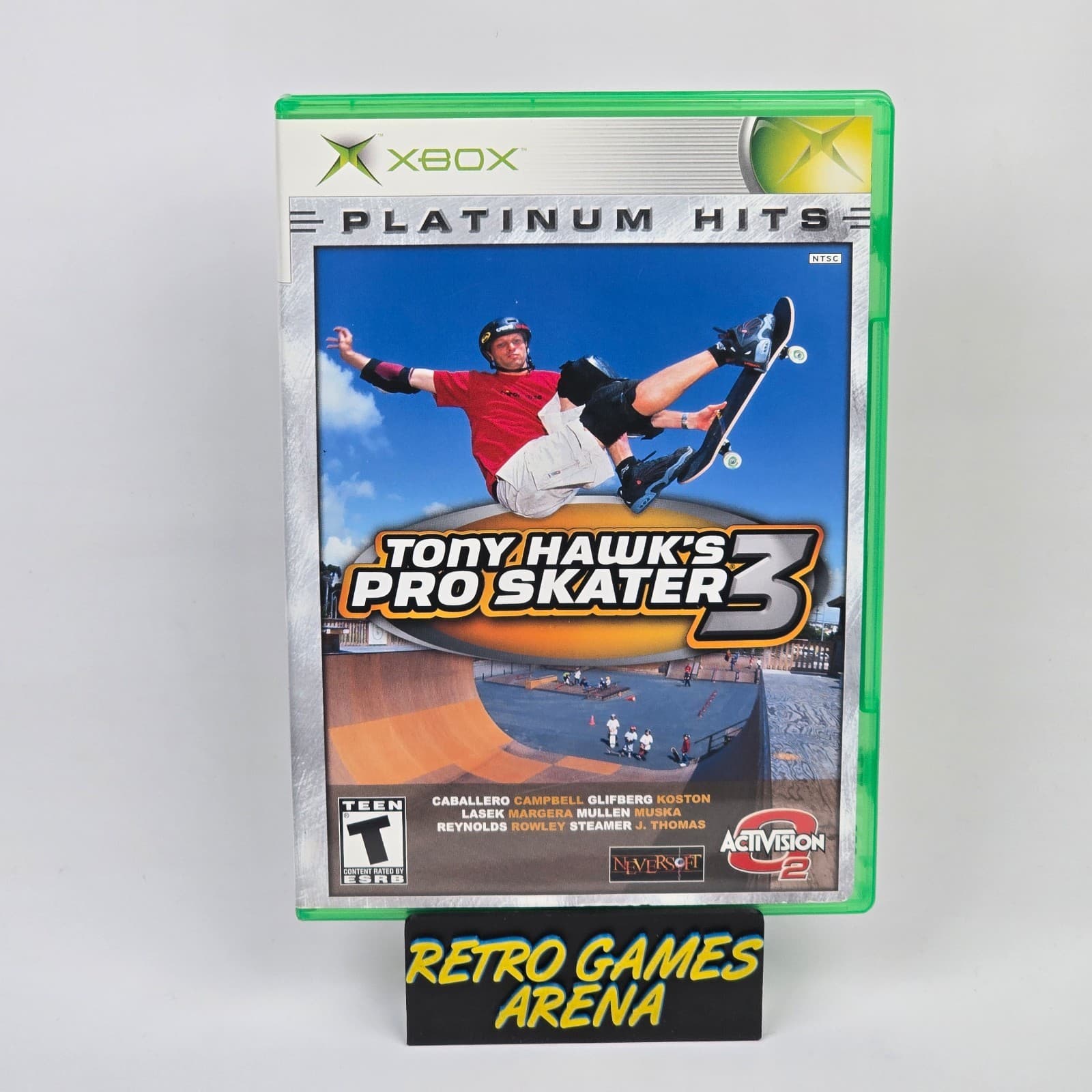 Tony Hawk's Pro Skater 3 (Original Xbox) Platinum Hits Case & Disc