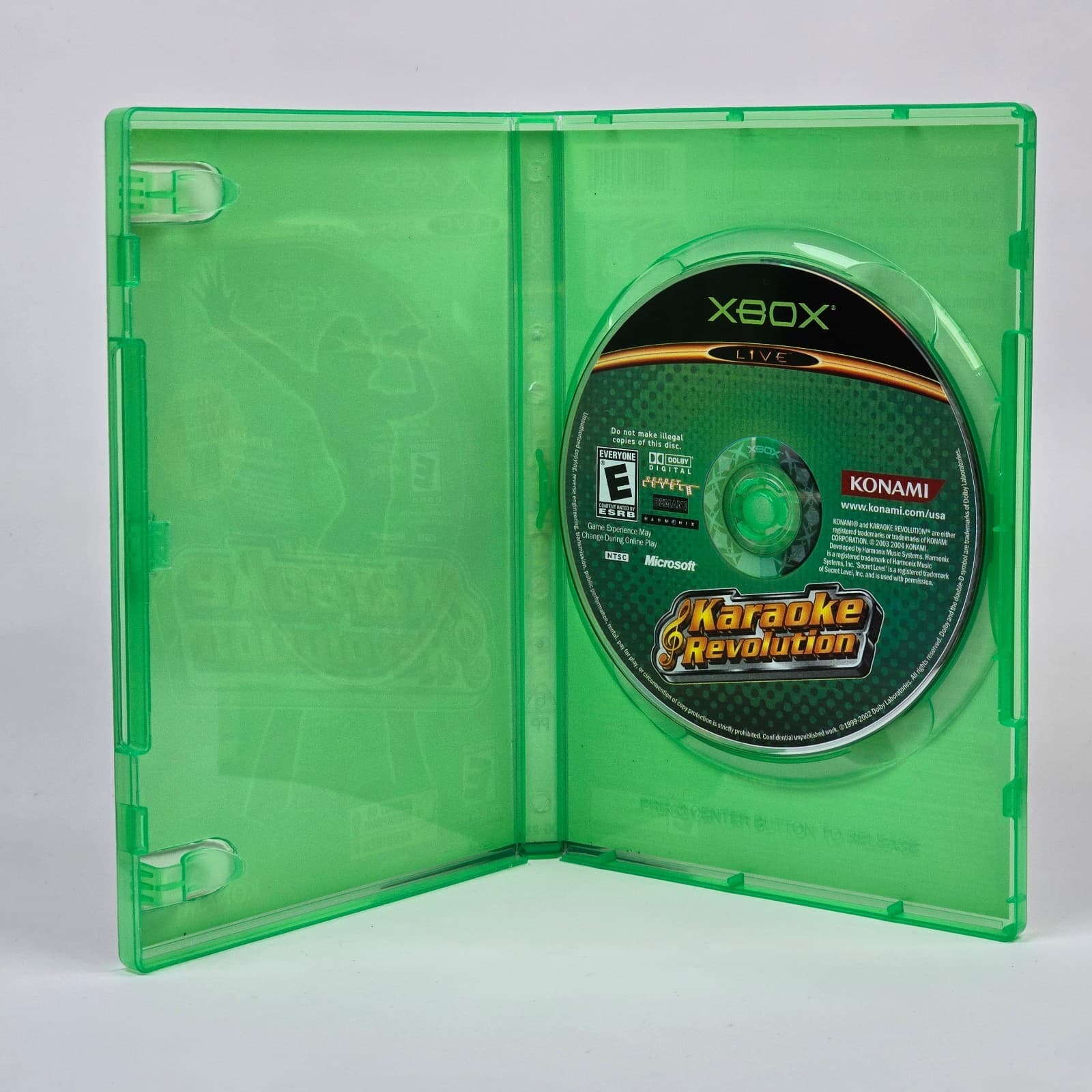 Karaoke Revolution (Original Xbox) Case & Disc - Thumbnail 2