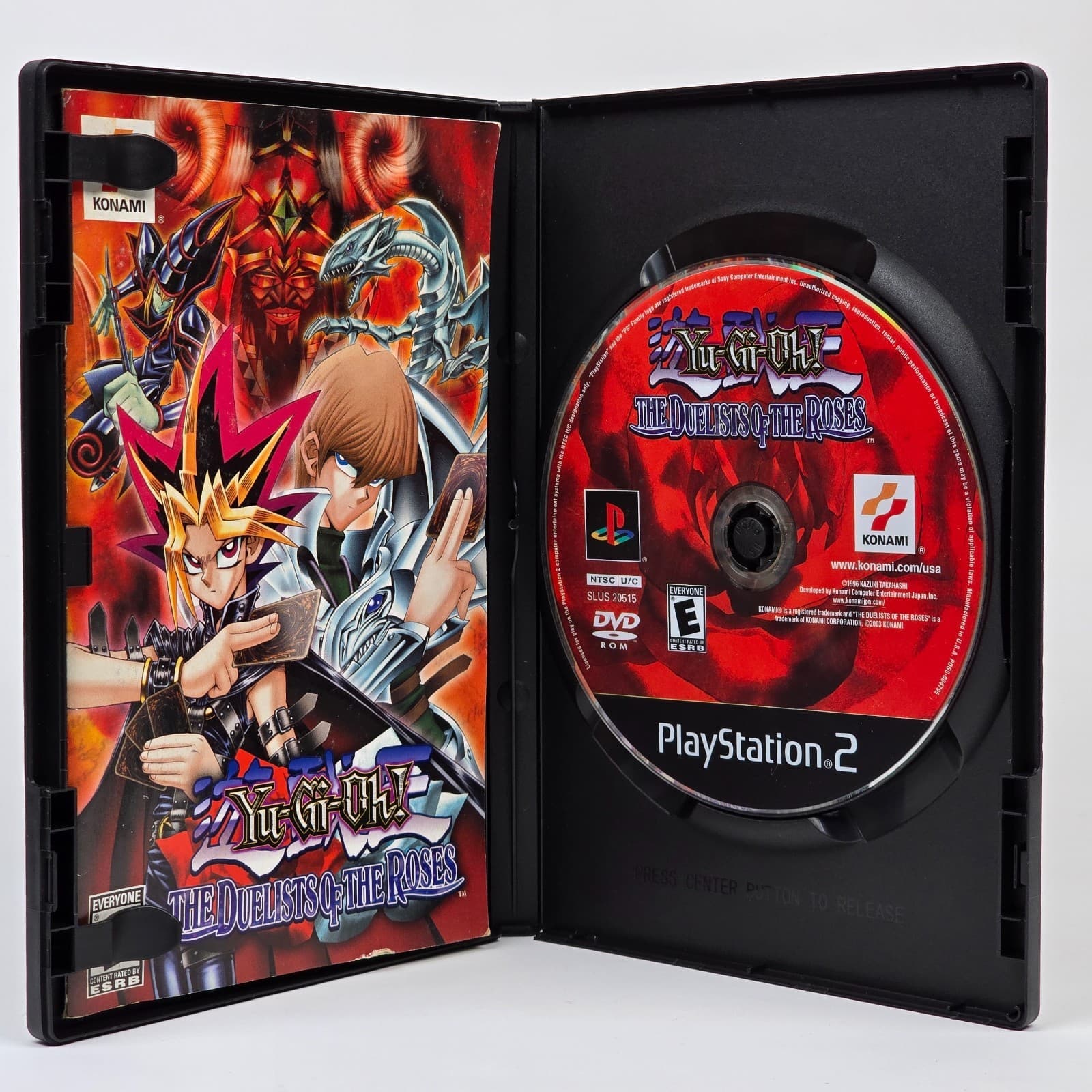 Yu-Gi-Oh! The Duelists of the Roses (PlayStation 2 PS2) Black Label CIB COMPLETE - Thumbnail 2