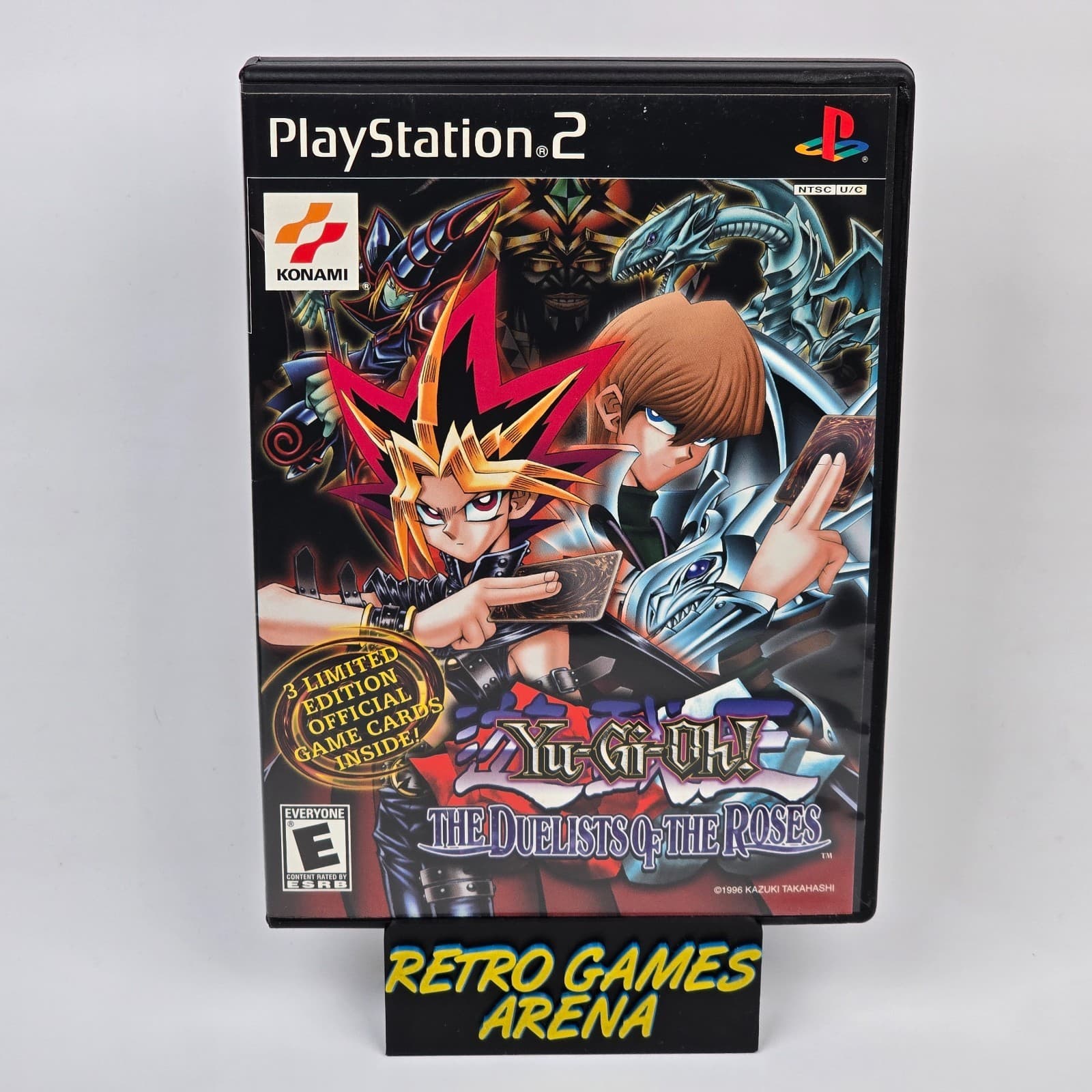 Yu-Gi-Oh! The Duelists of the Roses (PlayStation 2 PS2) Black Label CIB COMPLETE