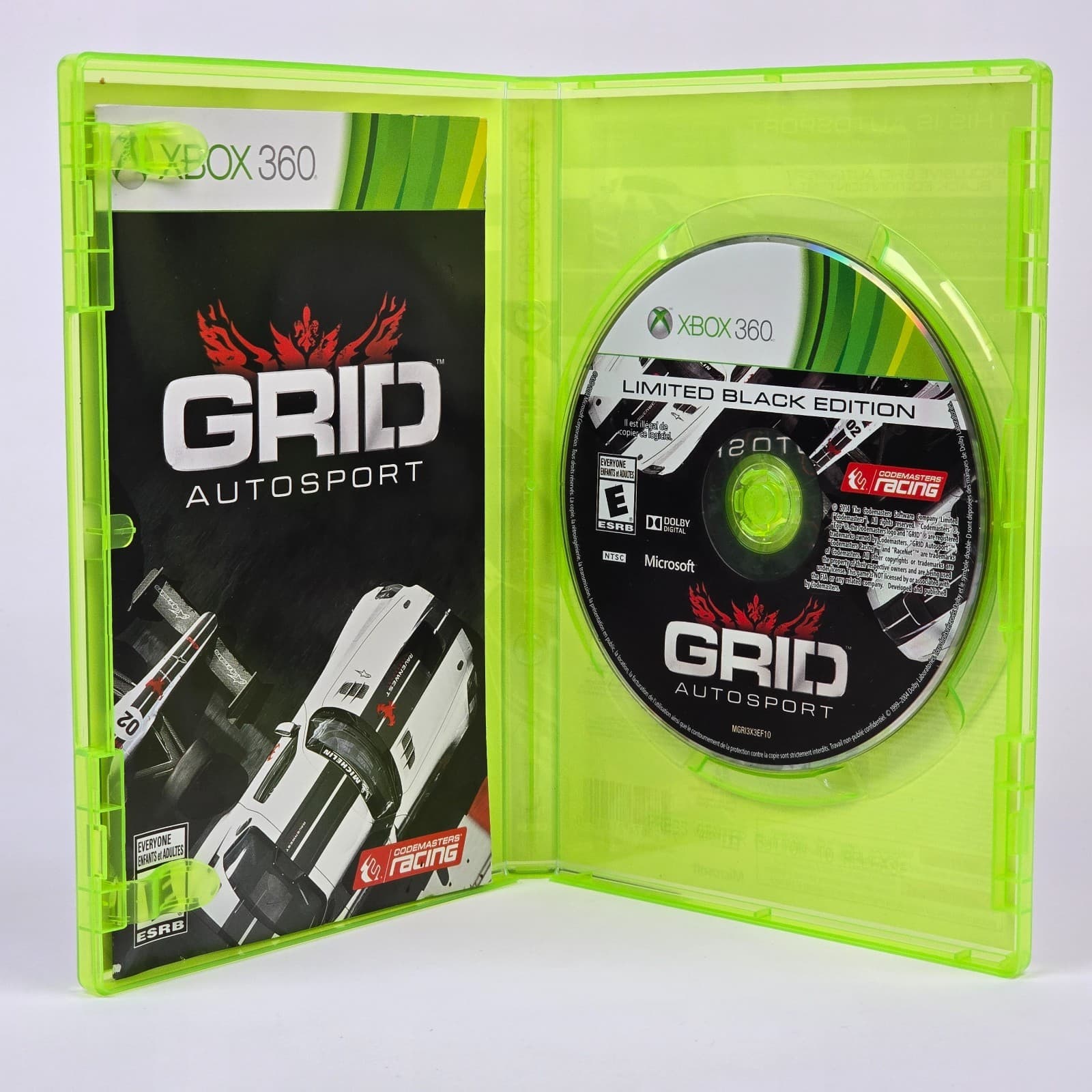 GRID Autosport: Limited Black Edition (Xbox 360) CIB COMPLETE - Thumbnail 2