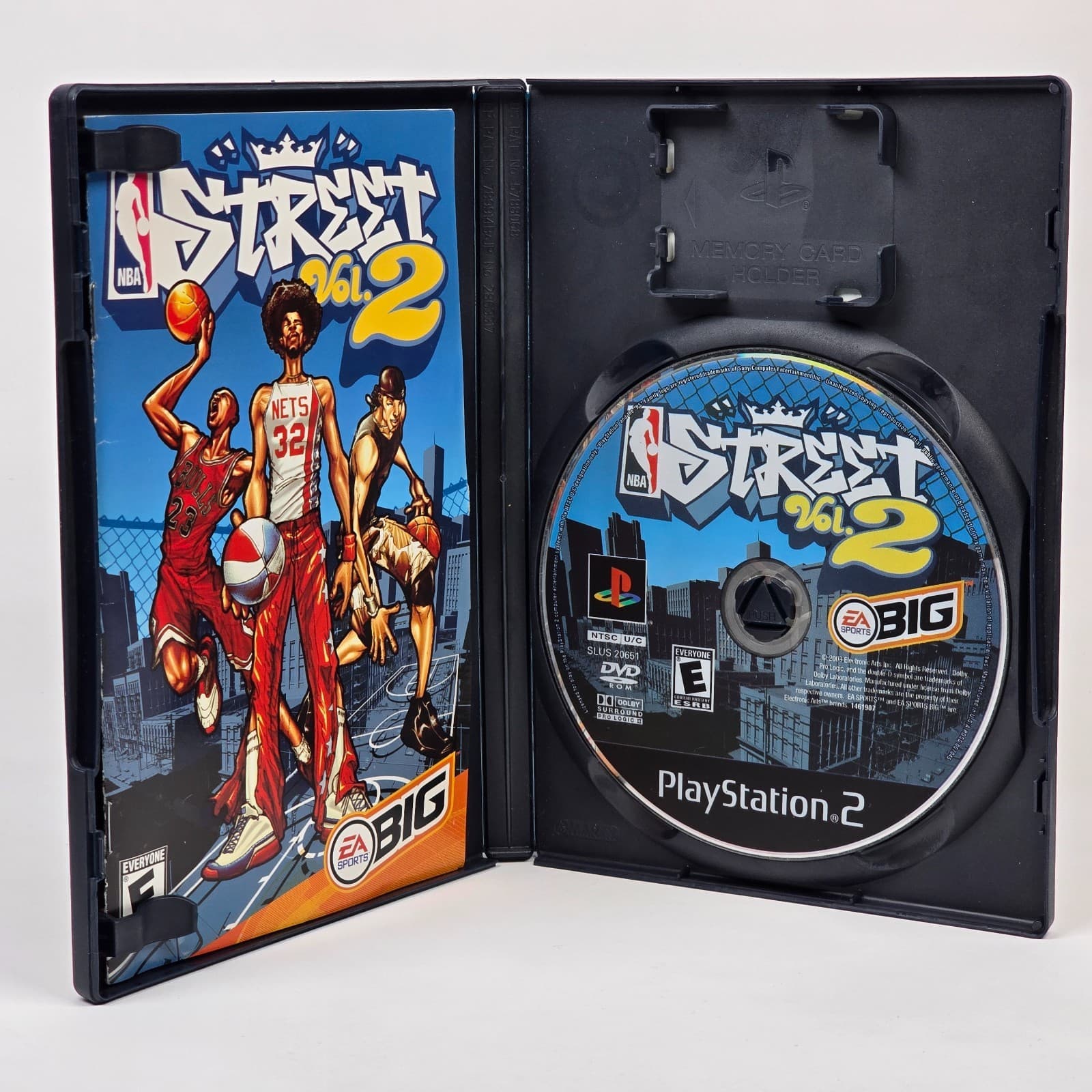 NBA Street Vol Volume 2 (PlayStation 2 PS2) Black Label CIB COMPLETE - Thumbnail 2