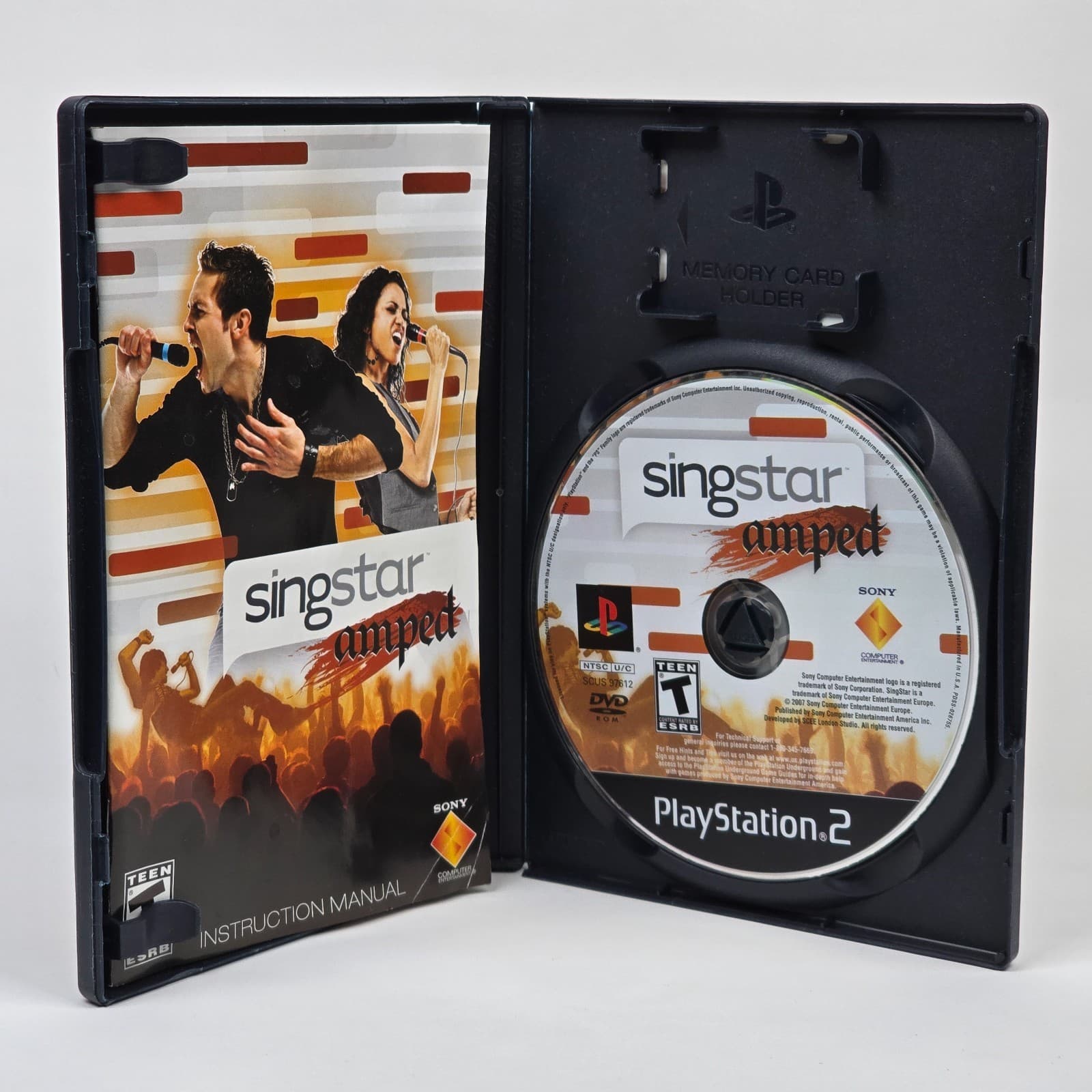 Singstar: Amped (PlayStation 2 PS2) CIB COMPLETE - Thumbnail 2