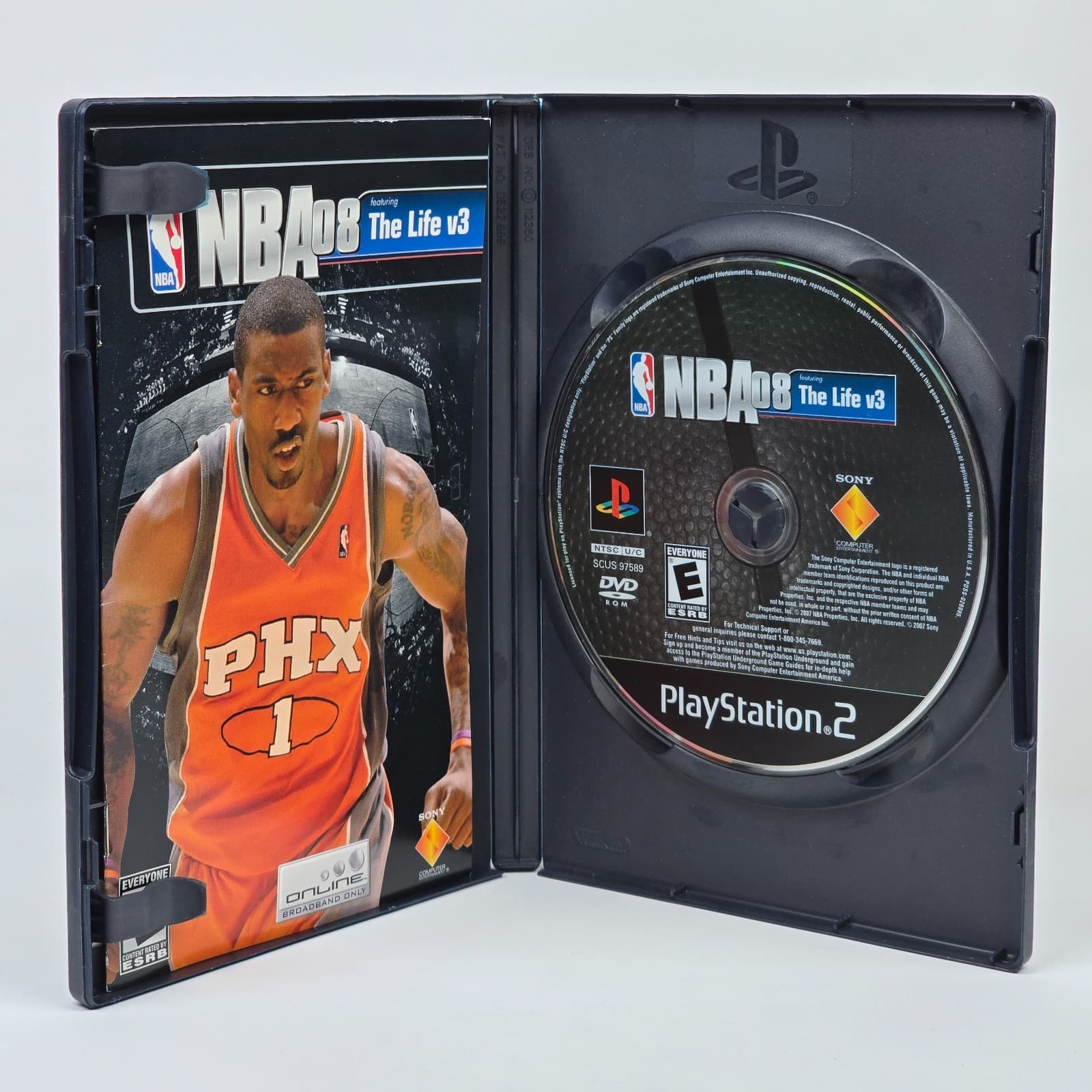 NBA 08 Featuring The Life v3 (PlayStation 2 PS2) CIB COMPLETE - Thumbnail 2