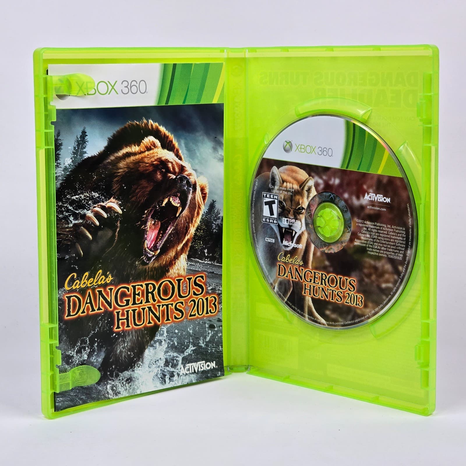 Cabela's Dangerous Hunts 2013 (Xbox 360) CIB COMPLETE - Thumbnail 2