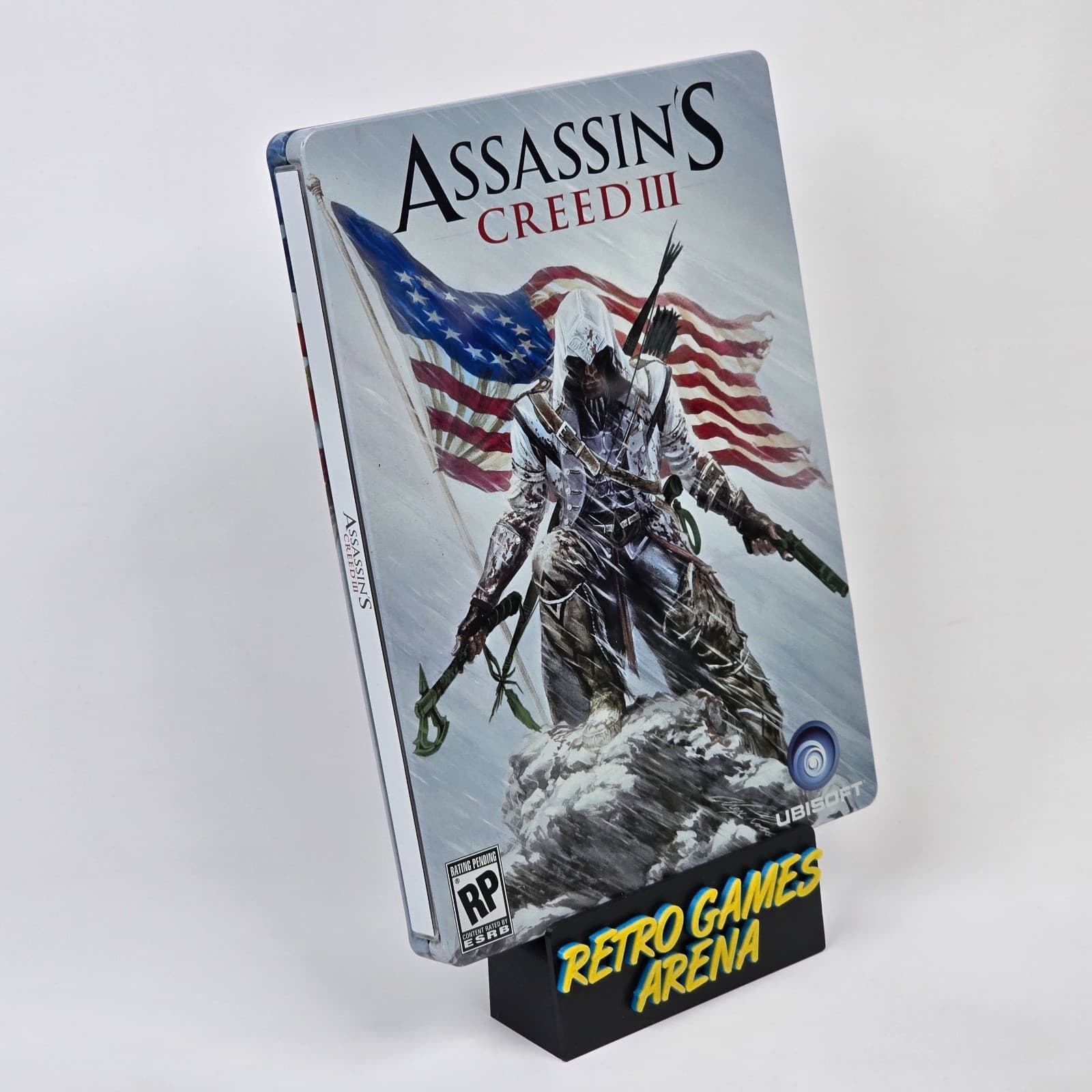 Assassin's Creed III 3 (Xbox 360) Limited Edition Steelbook CIB COMPLETE