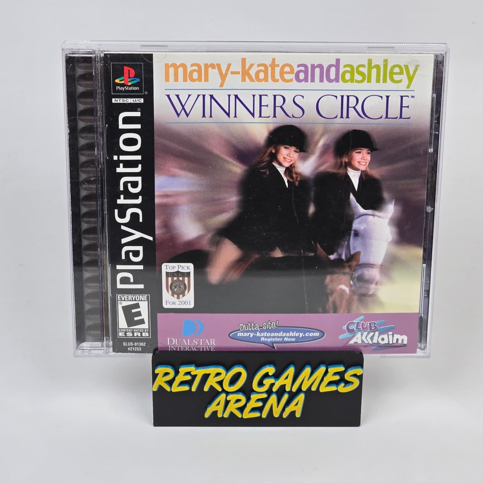 Mary-Kate and Ashley: Winners Circle (PlayStation 1 PS1) CIB COMPLETE
