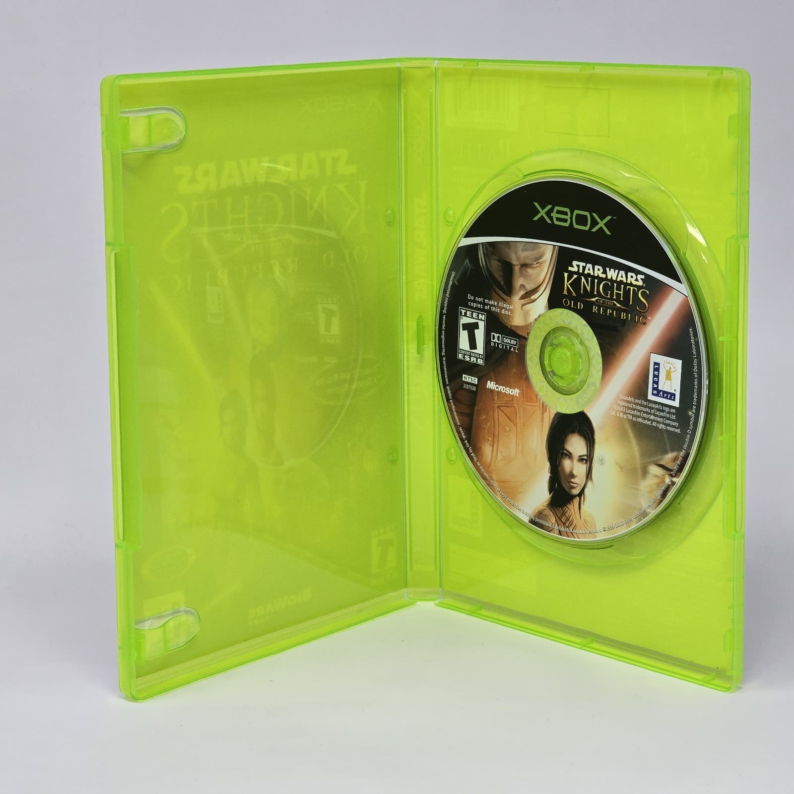 Star Wars: Knights of the Old Republic (Original Xbox) Black Label Case & Disc - Thumbnail 2