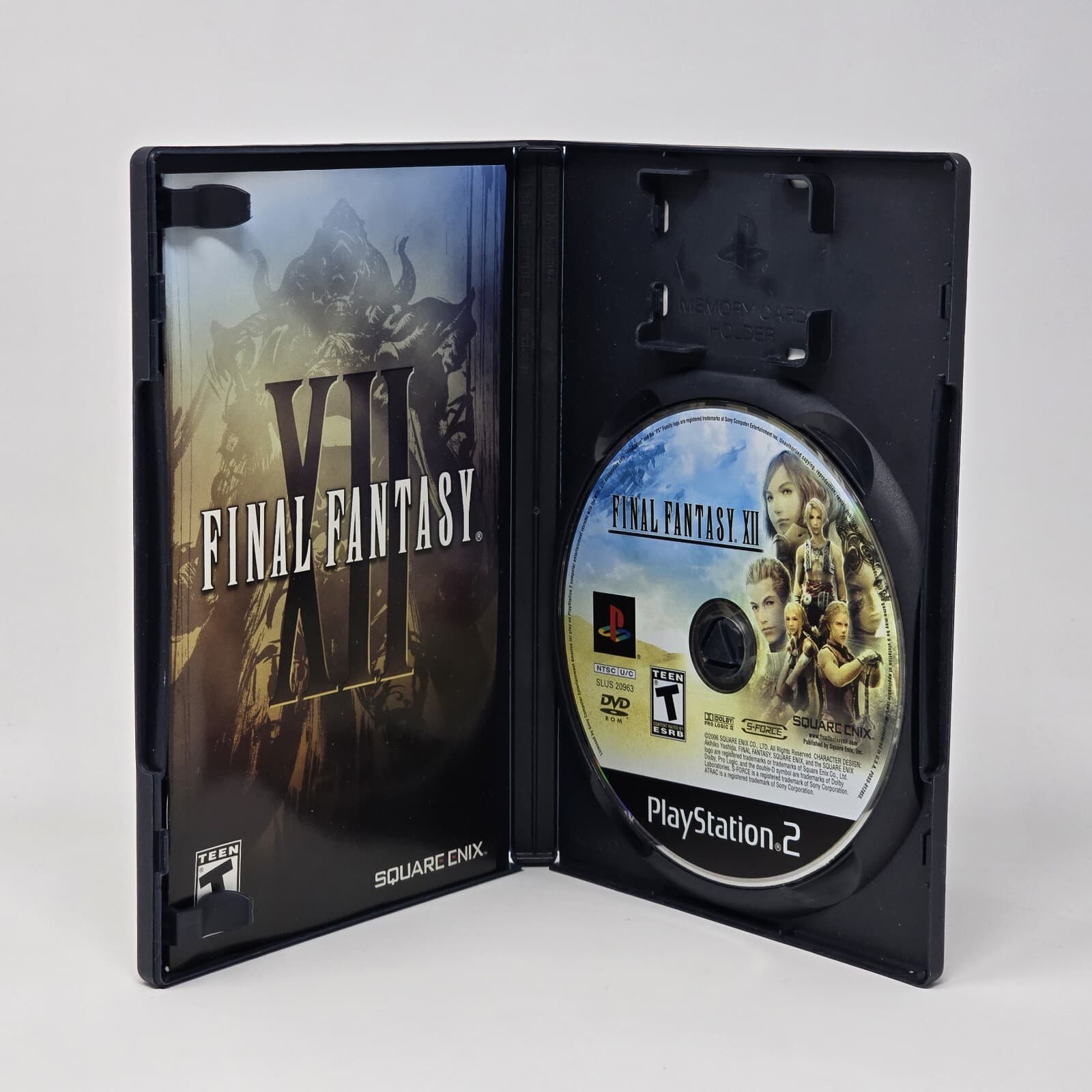 Final Fantasy XII 12 (PlayStation 2 PS2) Black Label CIB COMPLETE & TESTED - Thumbnail 2