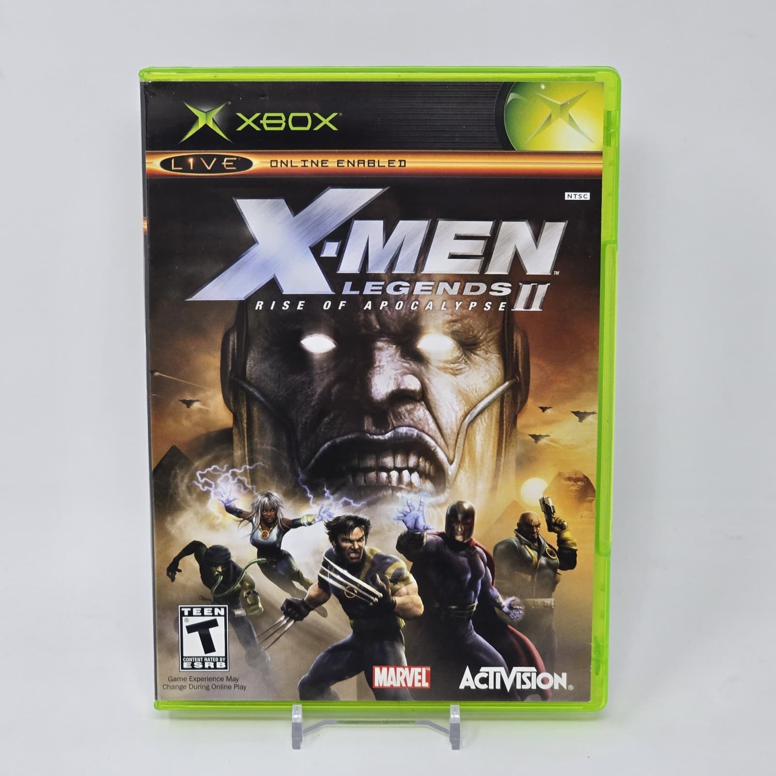 X-Men Legends II 2: Rise of Apocalypse (Original Xbox) CIB COMPLETE & TESTED
