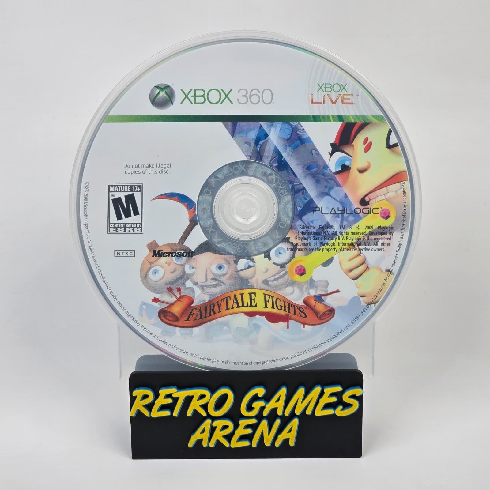 Fairytale Fights (Xbox 360) Disc