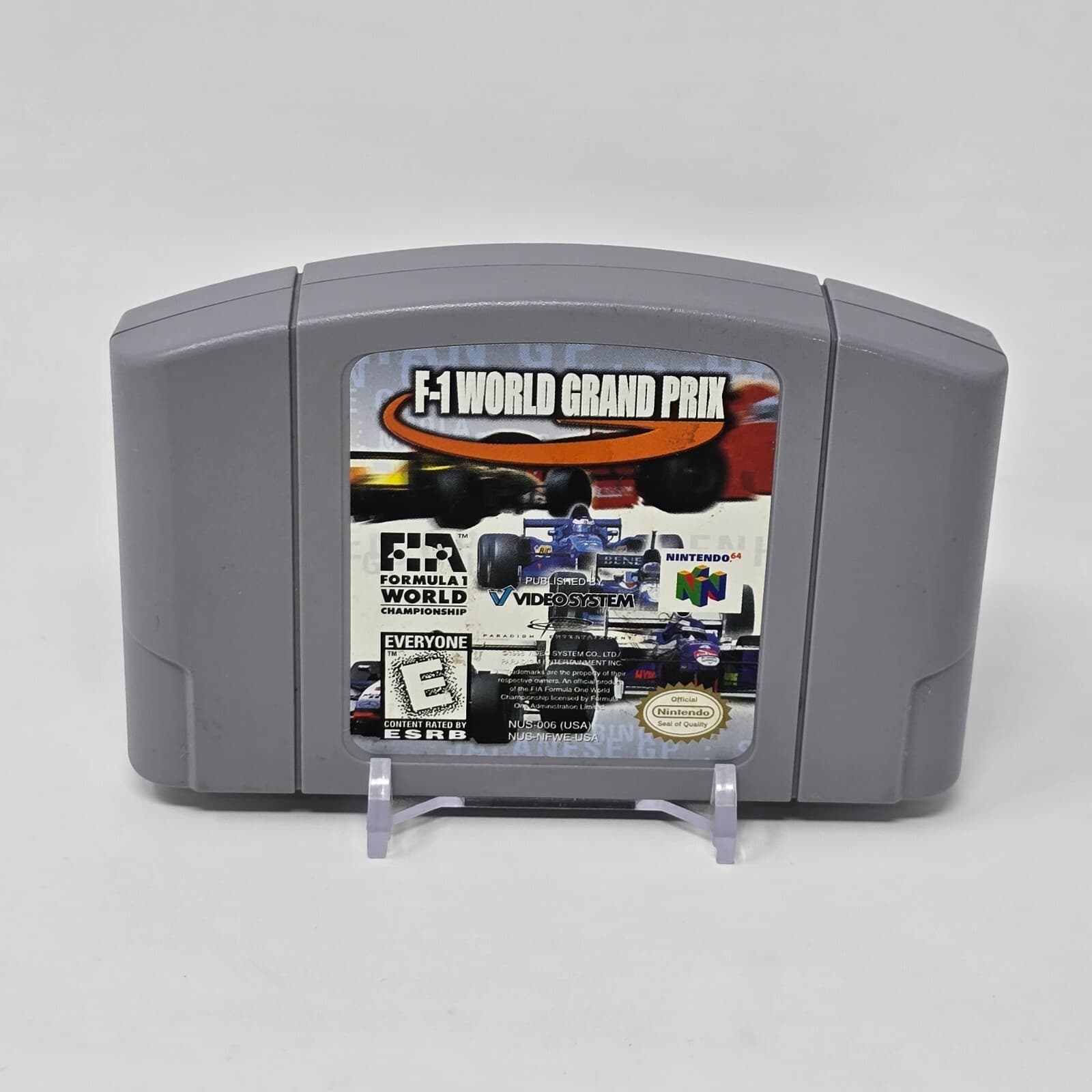 F-1 World Grand Prix (Nintendo 64 N64) Cartridge