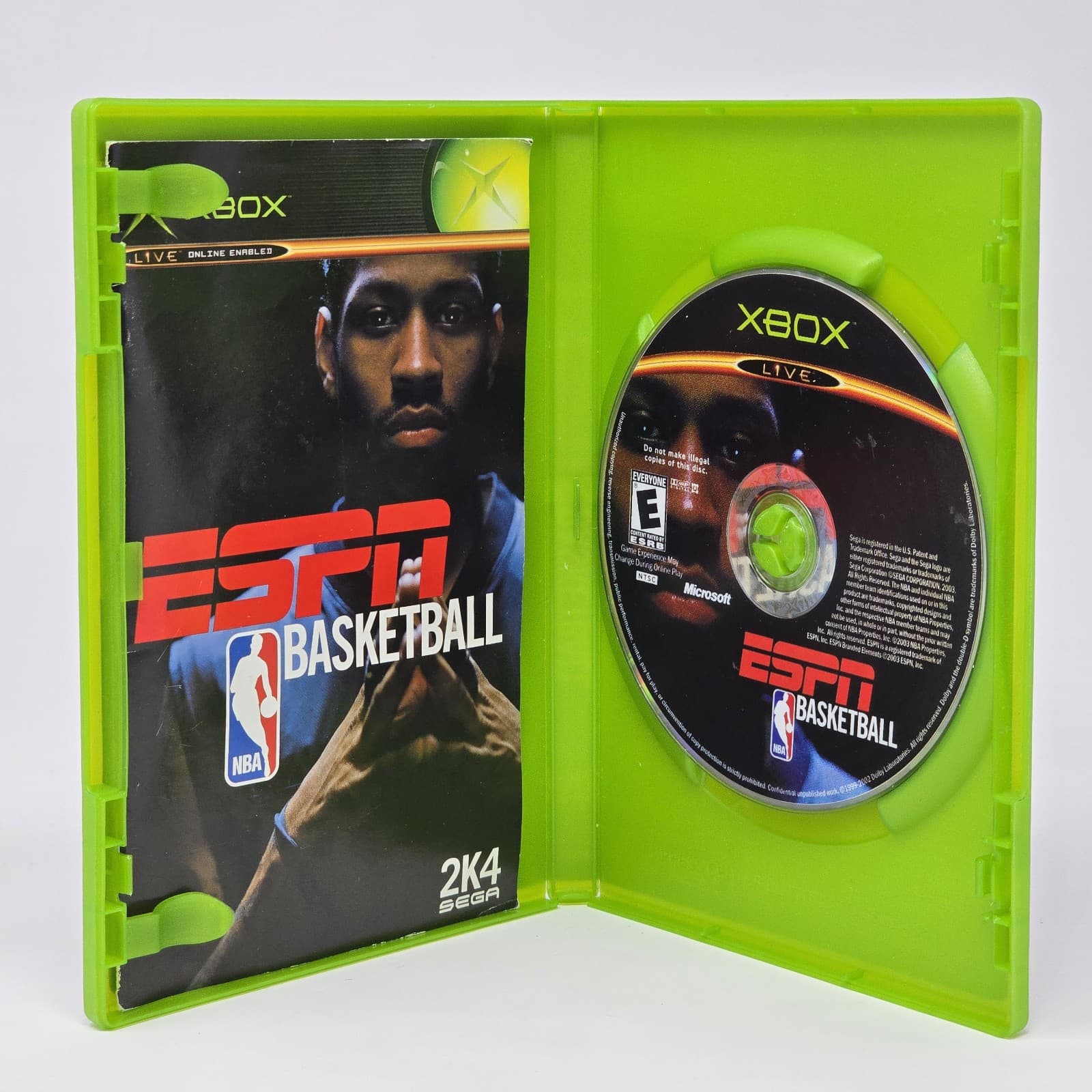 ESPN NBA Basketball 2K4 (Original Xbox) CIB COMPLETE & TESTED - Thumbnail 2