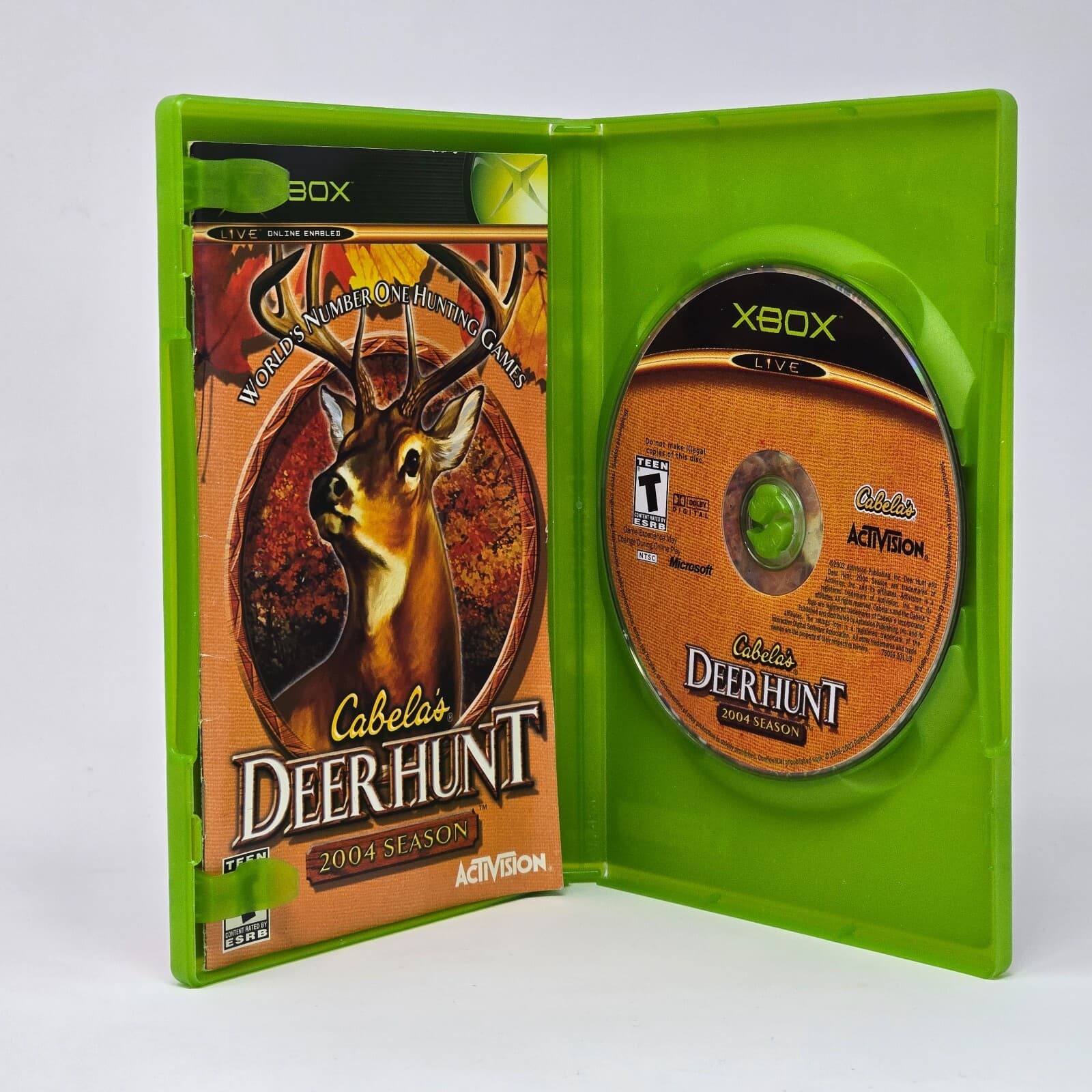 Cabela's Deer Hunt: 2004 Season (Original Xbox) CIB Complete & TESTED - Thumbnail 2