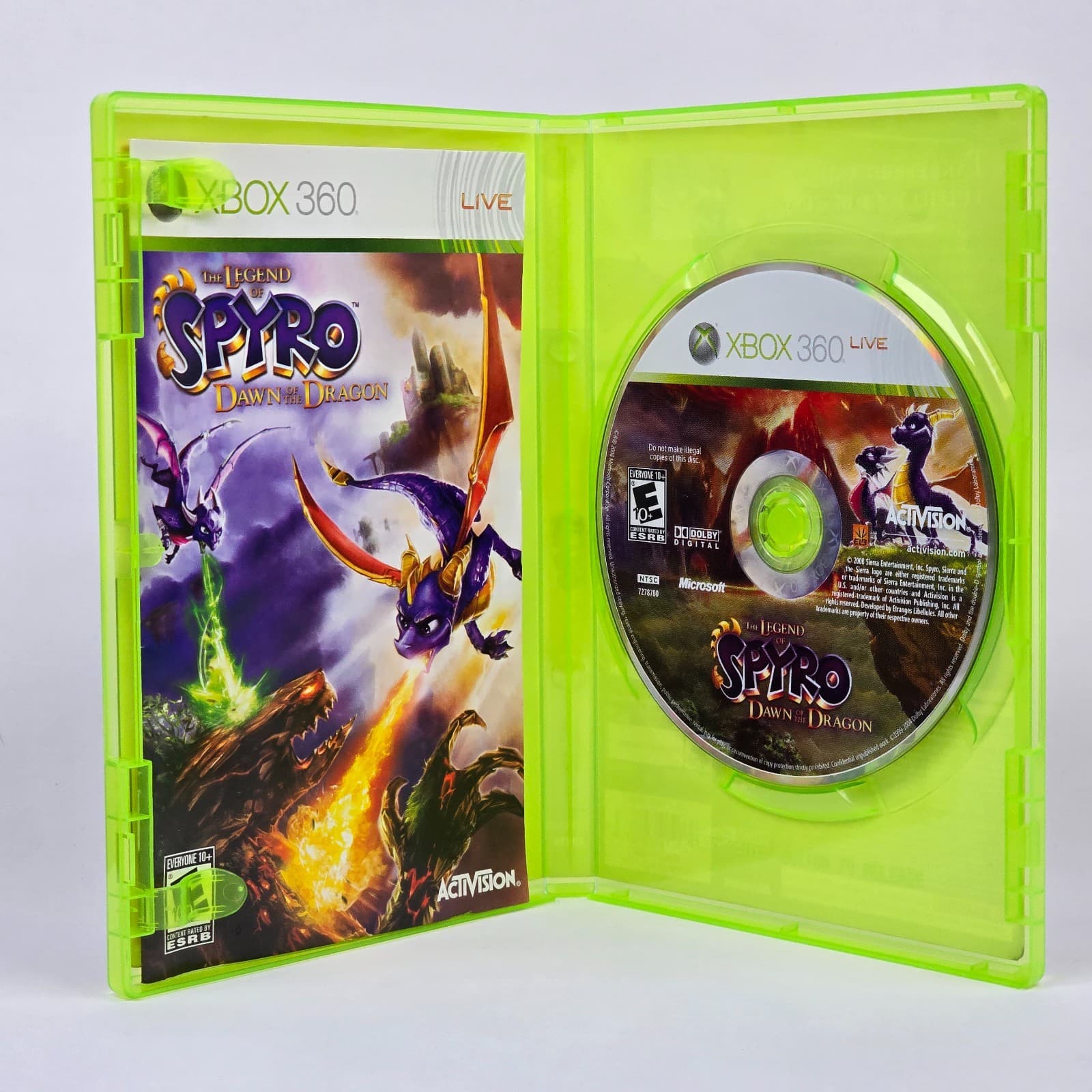 💿REFURBISHED The Legend of Spyro: Dawn of the Dragon (Xbox 360) CIB COMPLETE💿 - Thumbnail 2