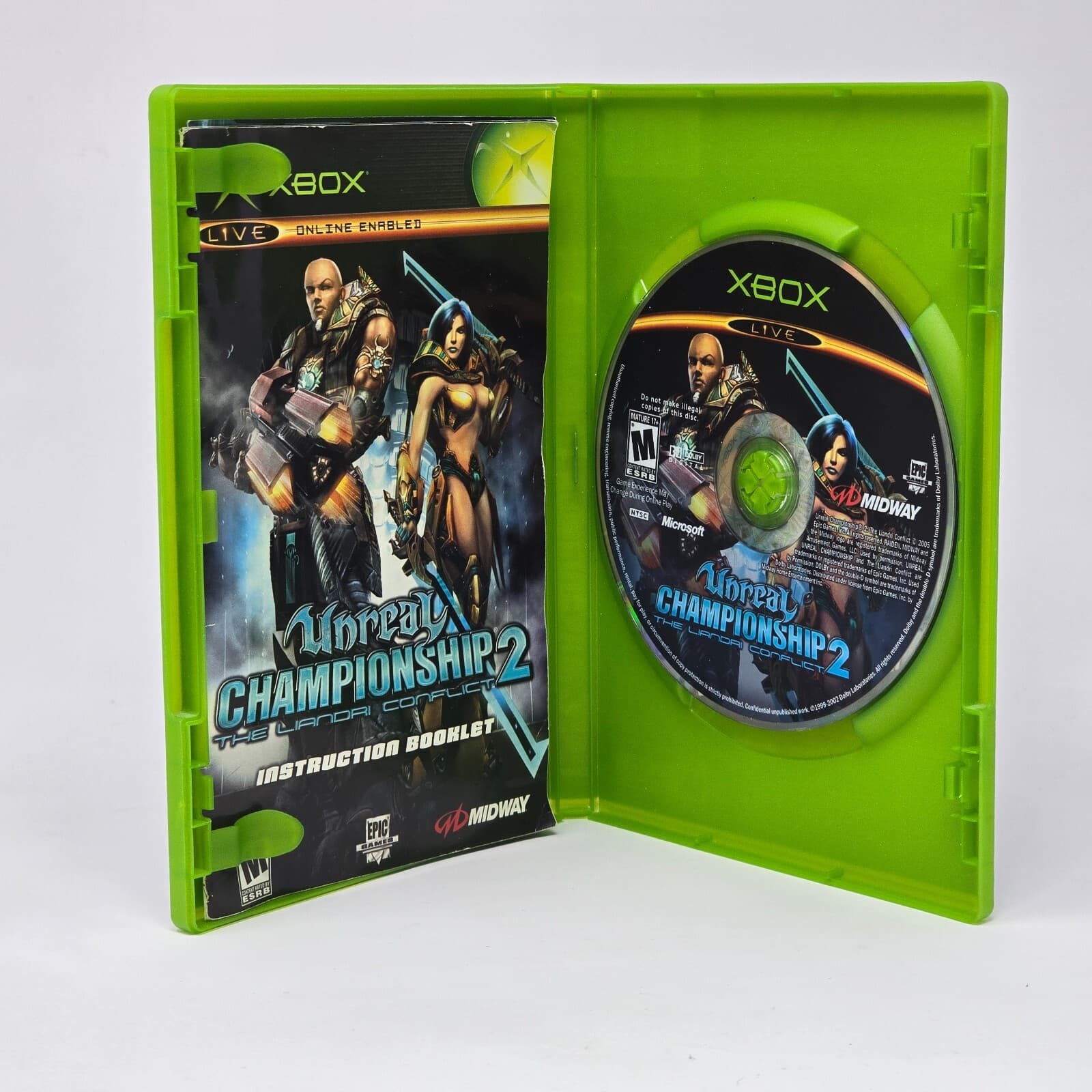 Unreal Championship 2 The Liandri Conflict (Original Xbox) CIB Complete & TESTED - Thumbnail 2