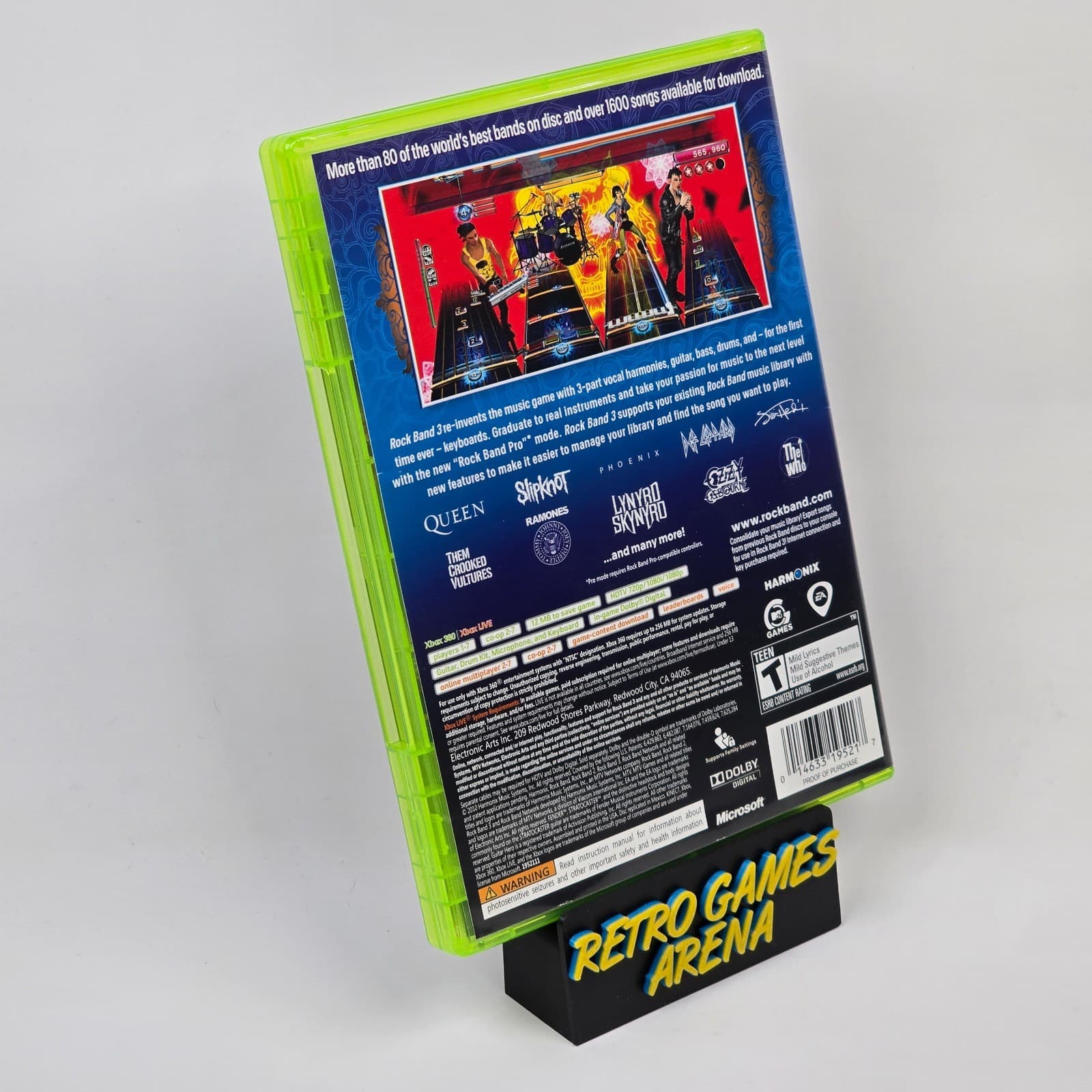 💿REFURBISHED Rock Band 3 (Xbox 360) CIB COMPLETE💿 - Thumbnail 4