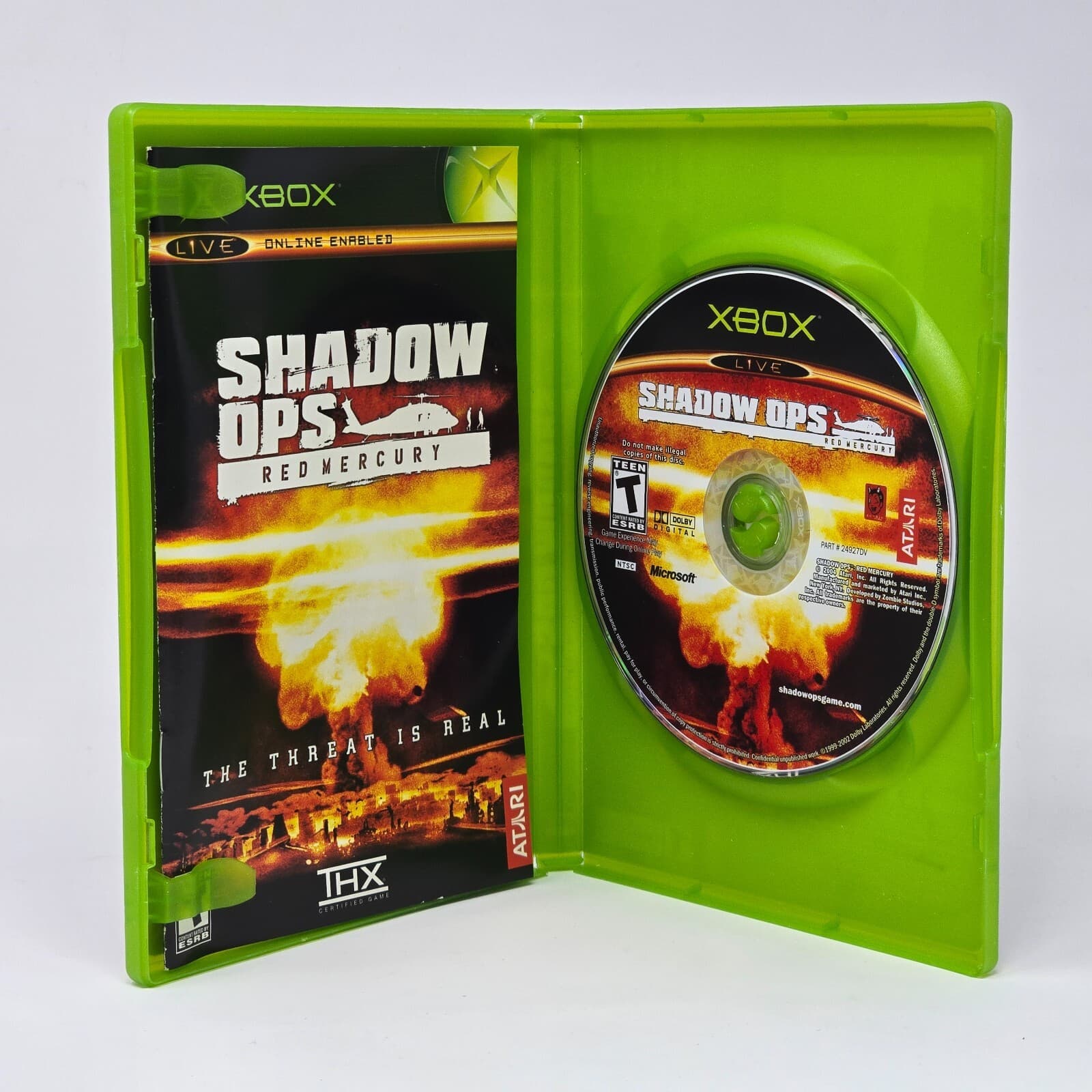Shadow Ops: Red Mercury (Original Xbox) CIB Complete & TESTED - Thumbnail 2