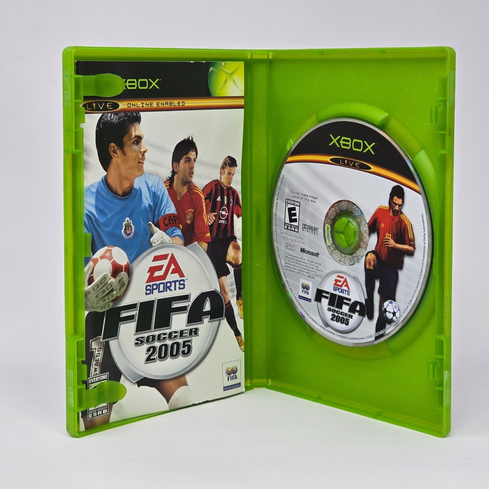 FIFA Soccer 2005 (Original Xbox) CIB Complete & TESTED - Thumbnail 2
