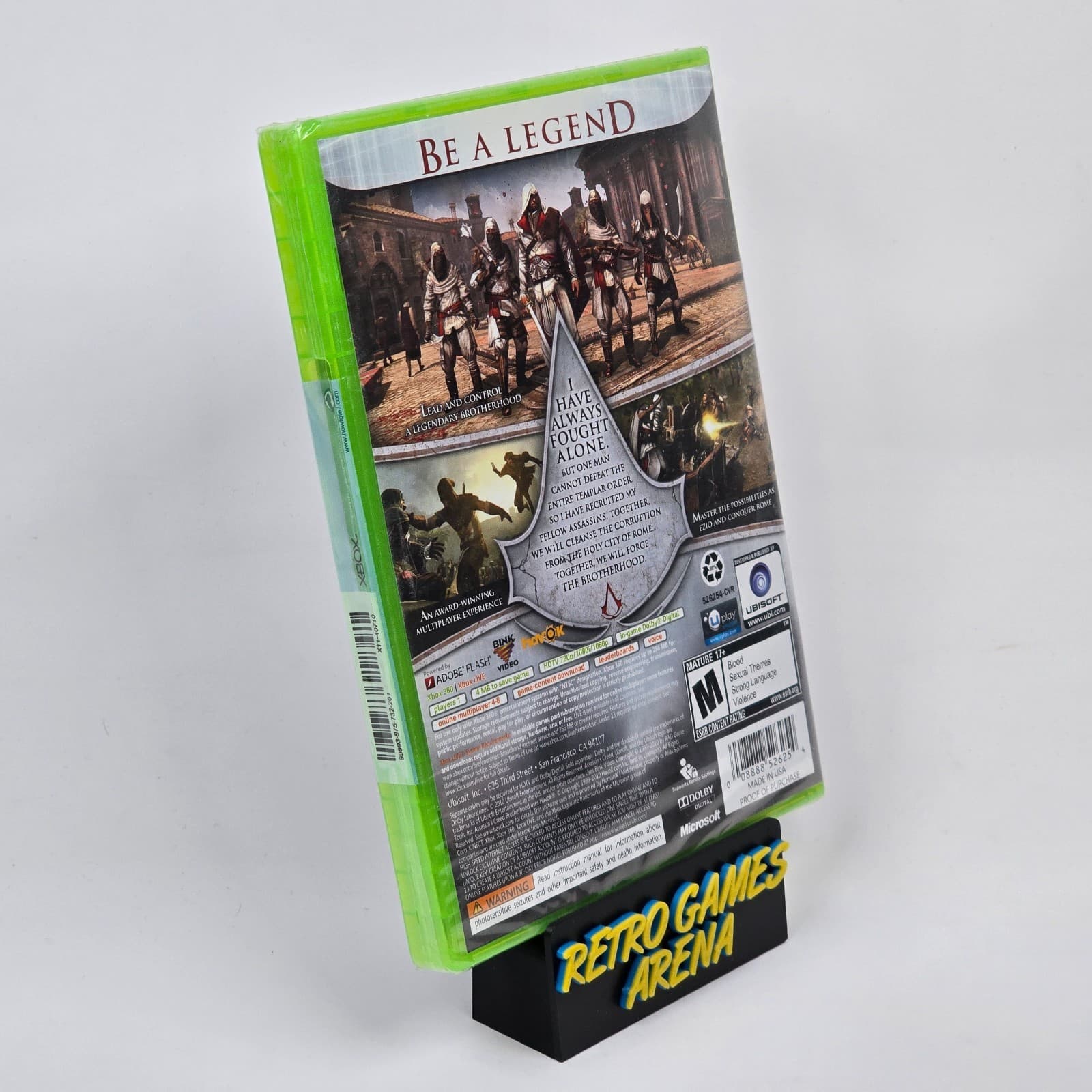 Assassin's Creed: Brotherhood (Xbox 360) BRAND NEW FACTORY SEALED - Thumbnail 2
