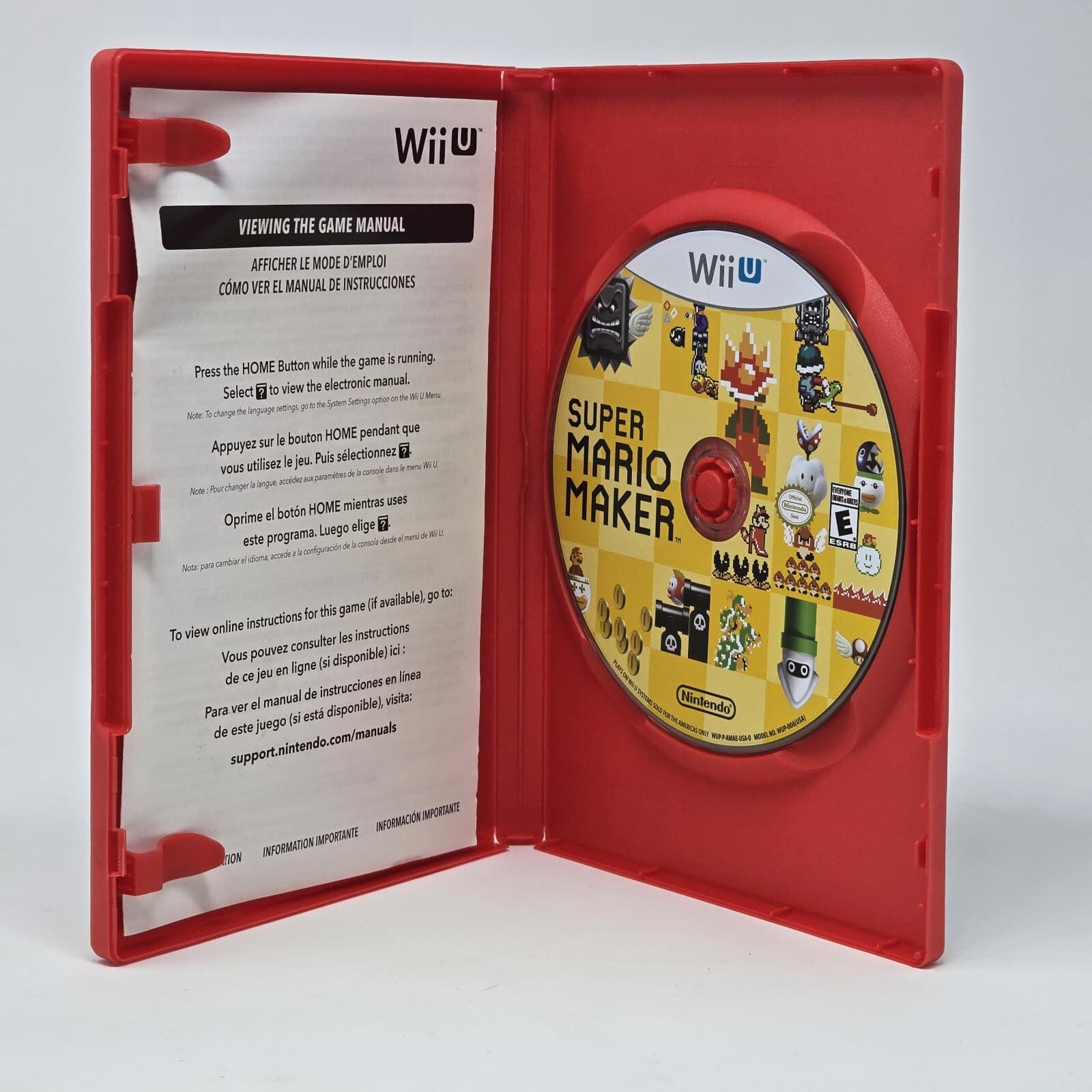 Super Mario Maker (Nintendo Wii U) CIB COMPLETE & TESTED - Thumbnail 2
