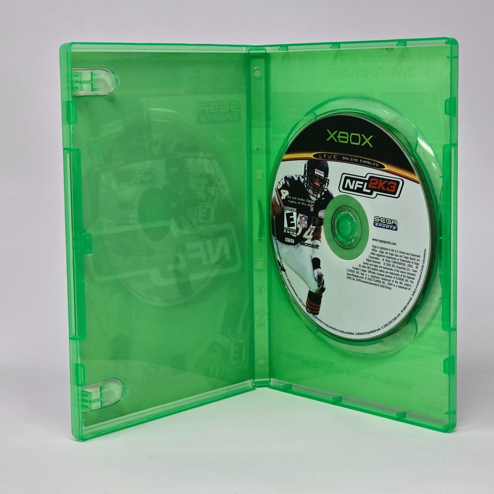 NFL 2K3 (Original Xbox) Case & Disc TESTED - Thumbnail 2