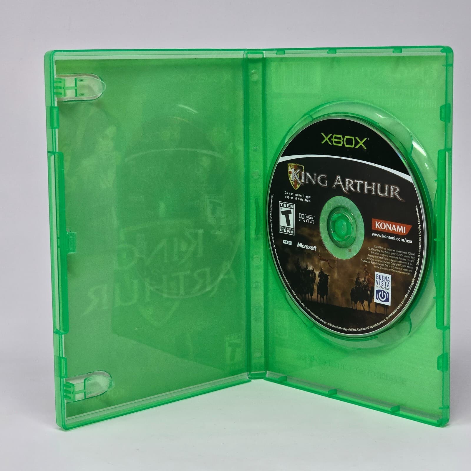King Arthur (Original Xbox) Case & Disc TESTED - Thumbnail 2