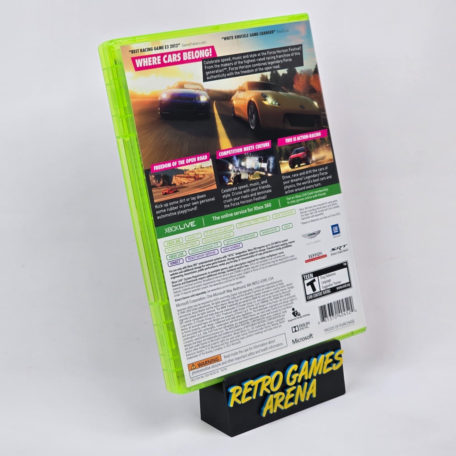 💿REFURBISHED Forza: Horizon (Xbox 360) CIB COMPLETE💿 - Thumbnail 4