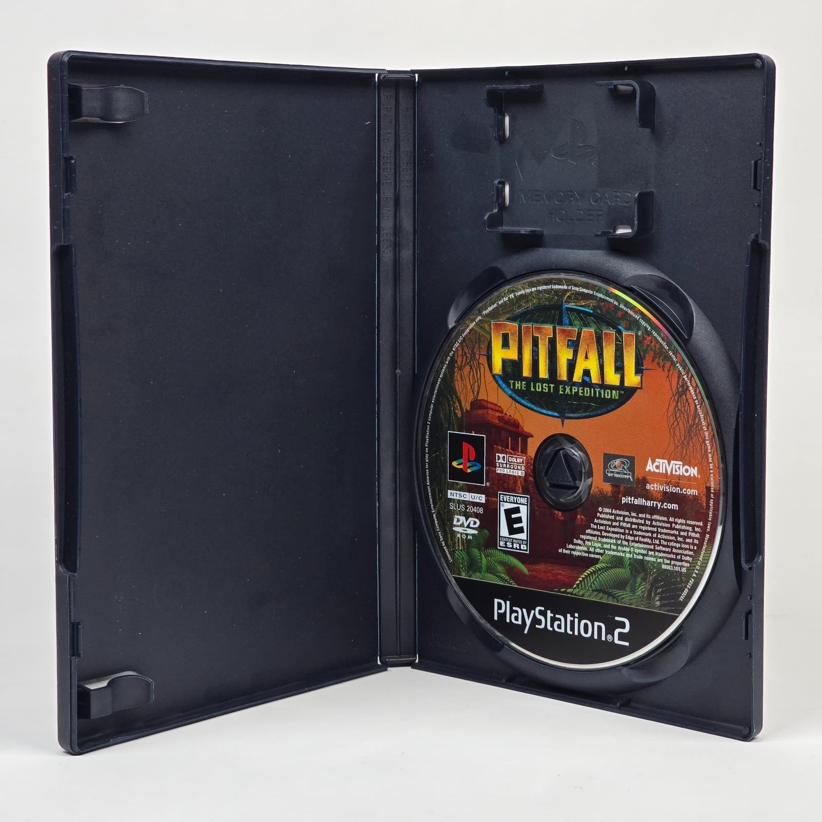 Pitfall: The Lost Expedition (PlayStation 2 PS2) Case & Disc - Thumbnail 2