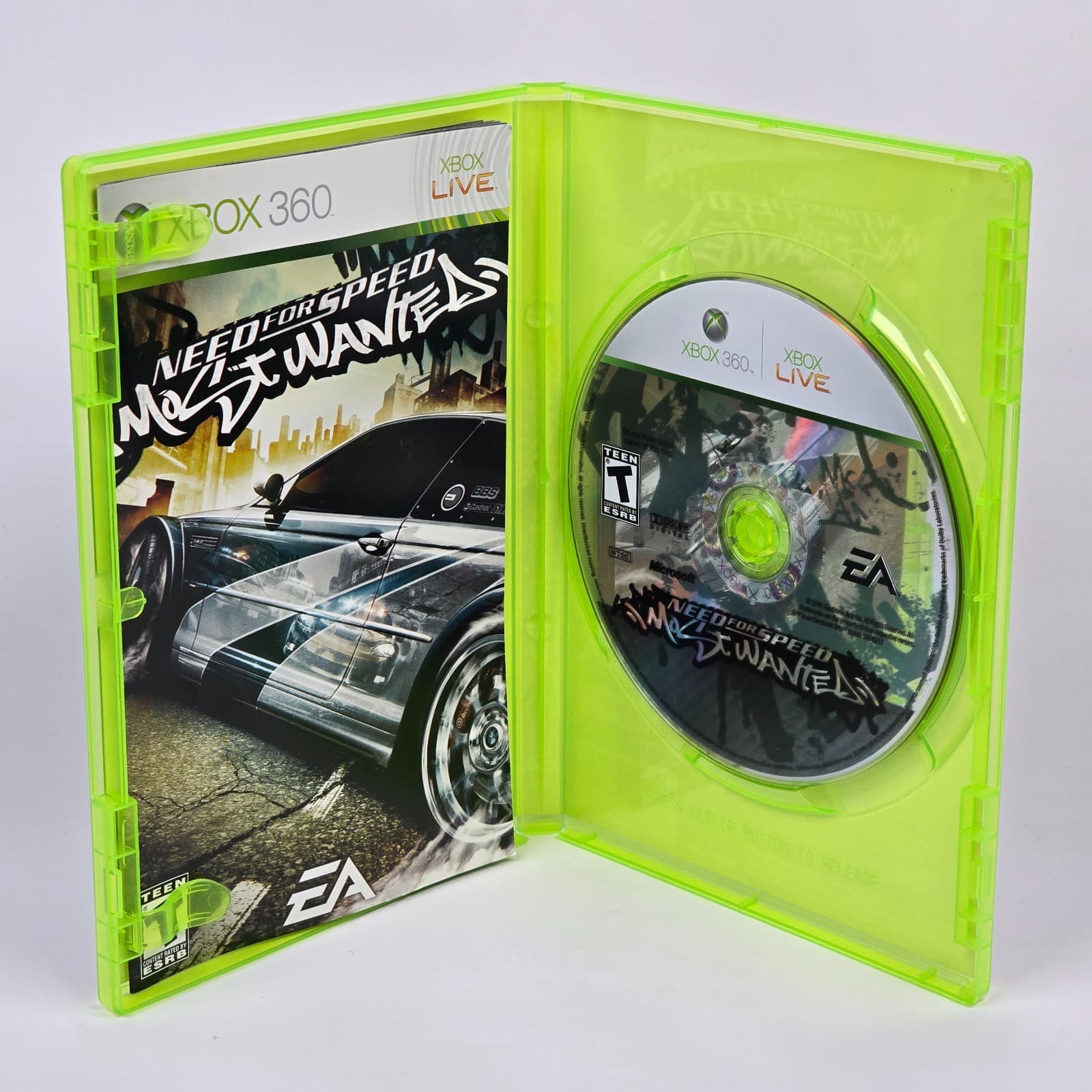 💿REFURBISHED Need for Speed: Most Wanted (Xbox 360) White Label CIB COMPLETE💿 - Thumbnail 2