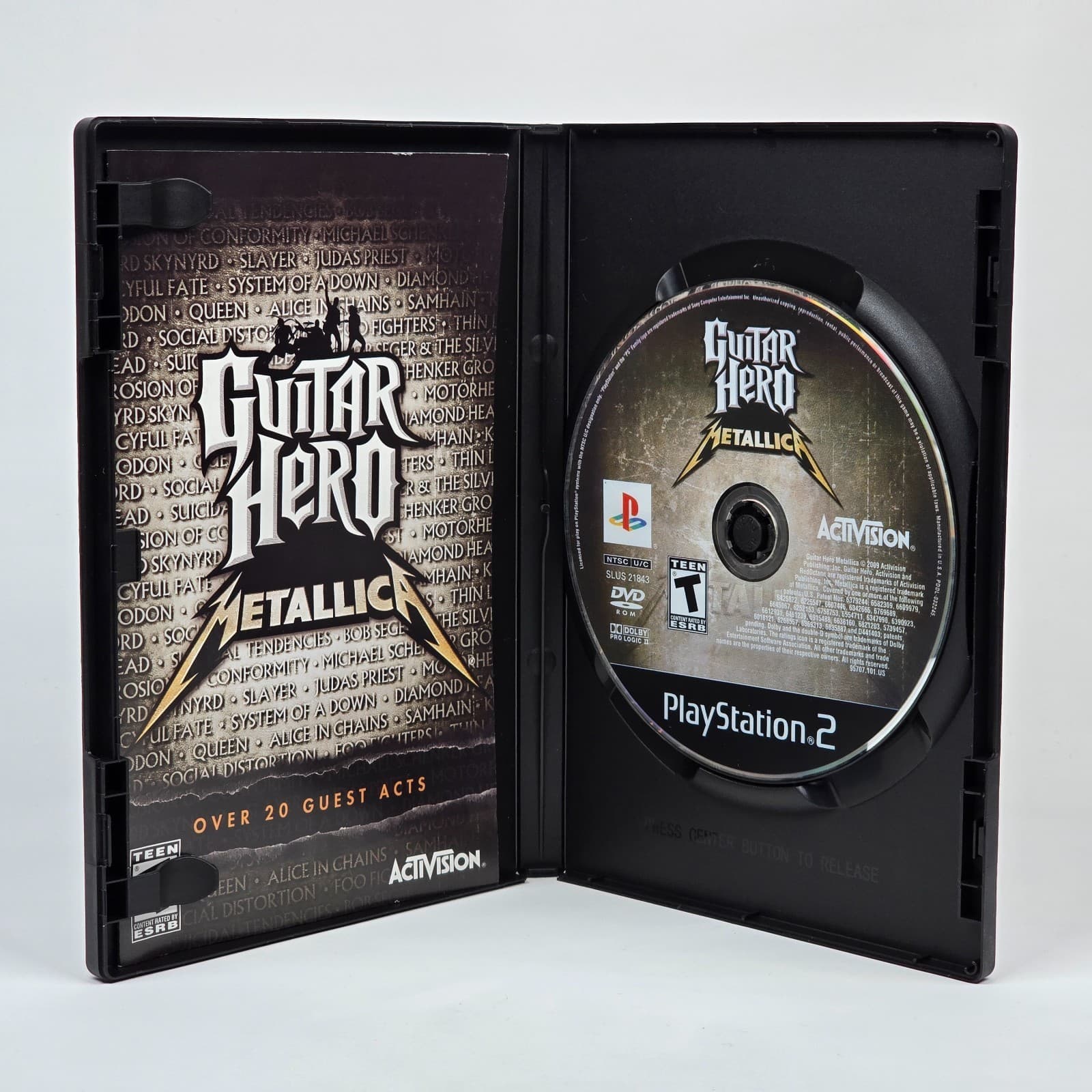 Guitar Hero: Metallica (PlayStation 2 PS2) CIB COMPLETE - Thumbnail 2