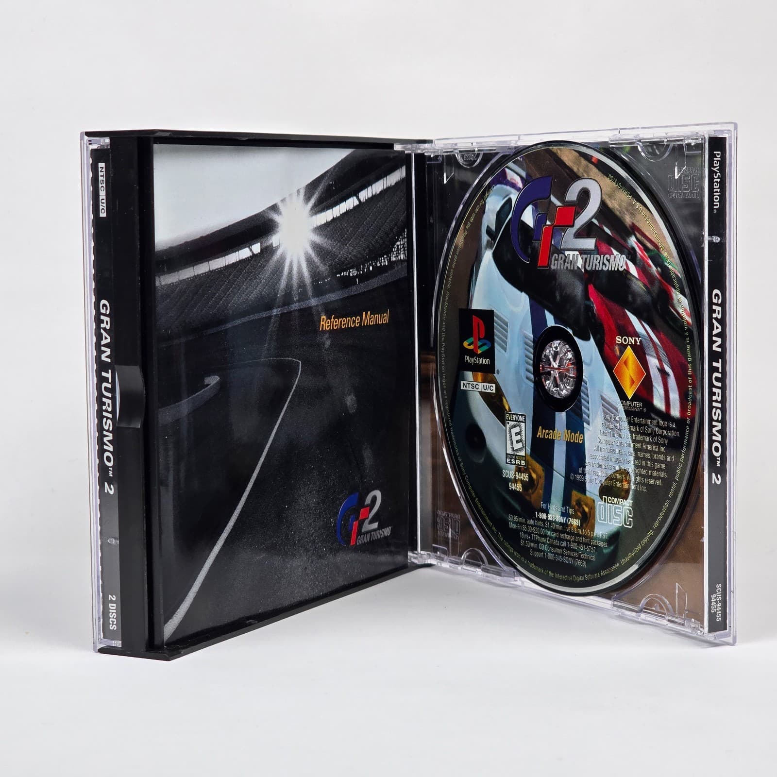 💿REFURBISHED Gran Turismo 2 (PlayStation 1 PS1) Black Label CIB COMPLETE💿 - Thumbnail 4