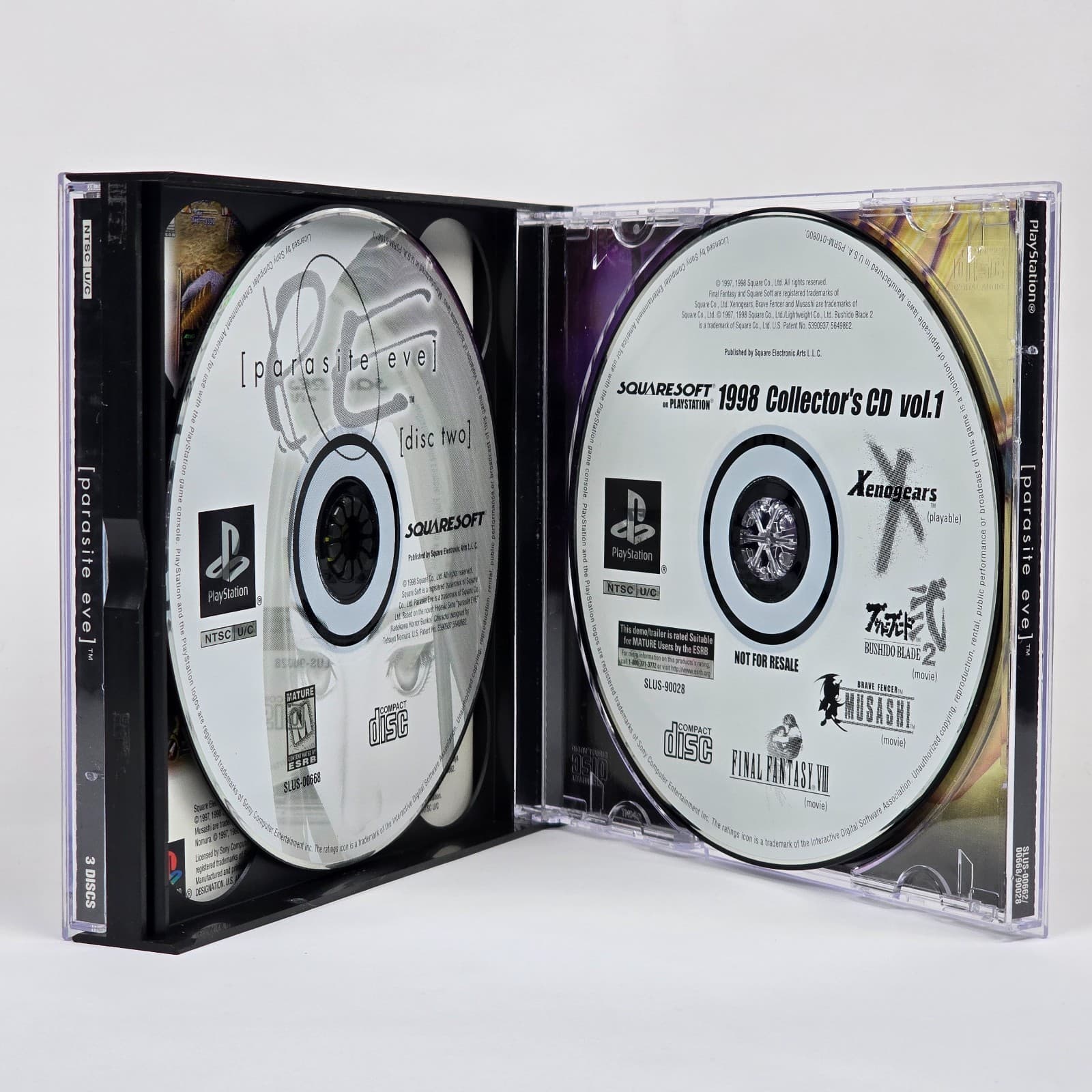 💿REFURBISHED Parasite Eve (PlayStation 1 PS1) Black Label CIB COMPLETE💿 - Thumbnail 4