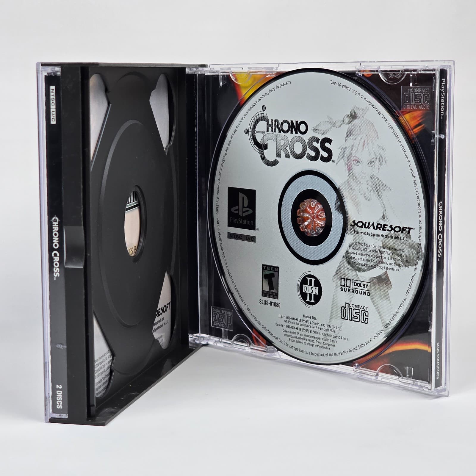 💿REFURBISHED Chrono Cross (PlayStation 1 PS1) Black Label CIB COMPLETE💿 - Thumbnail 4