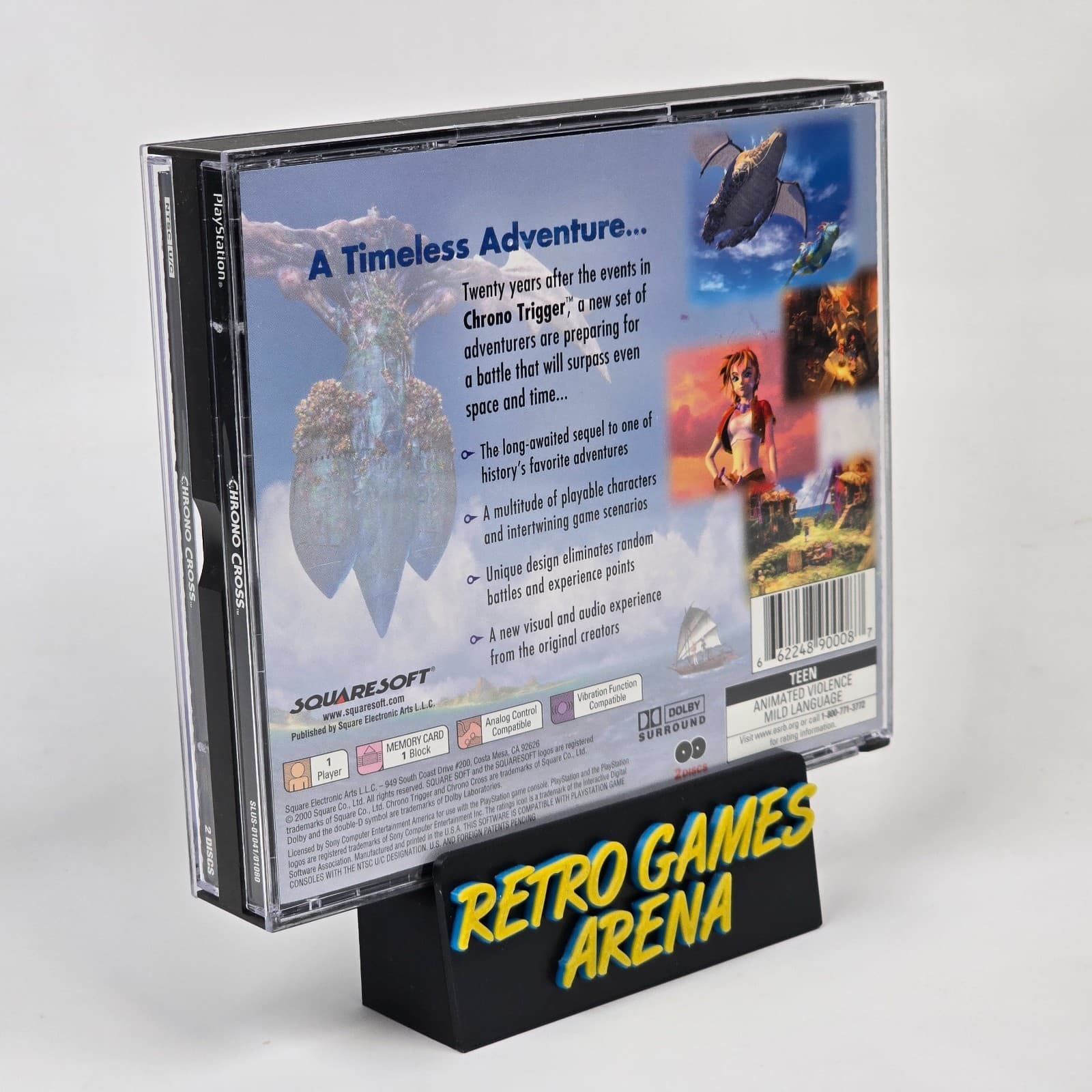 💿REFURBISHED Chrono Cross (PlayStation 1 PS1) Black Label CIB COMPLETE💿 - Thumbnail 6