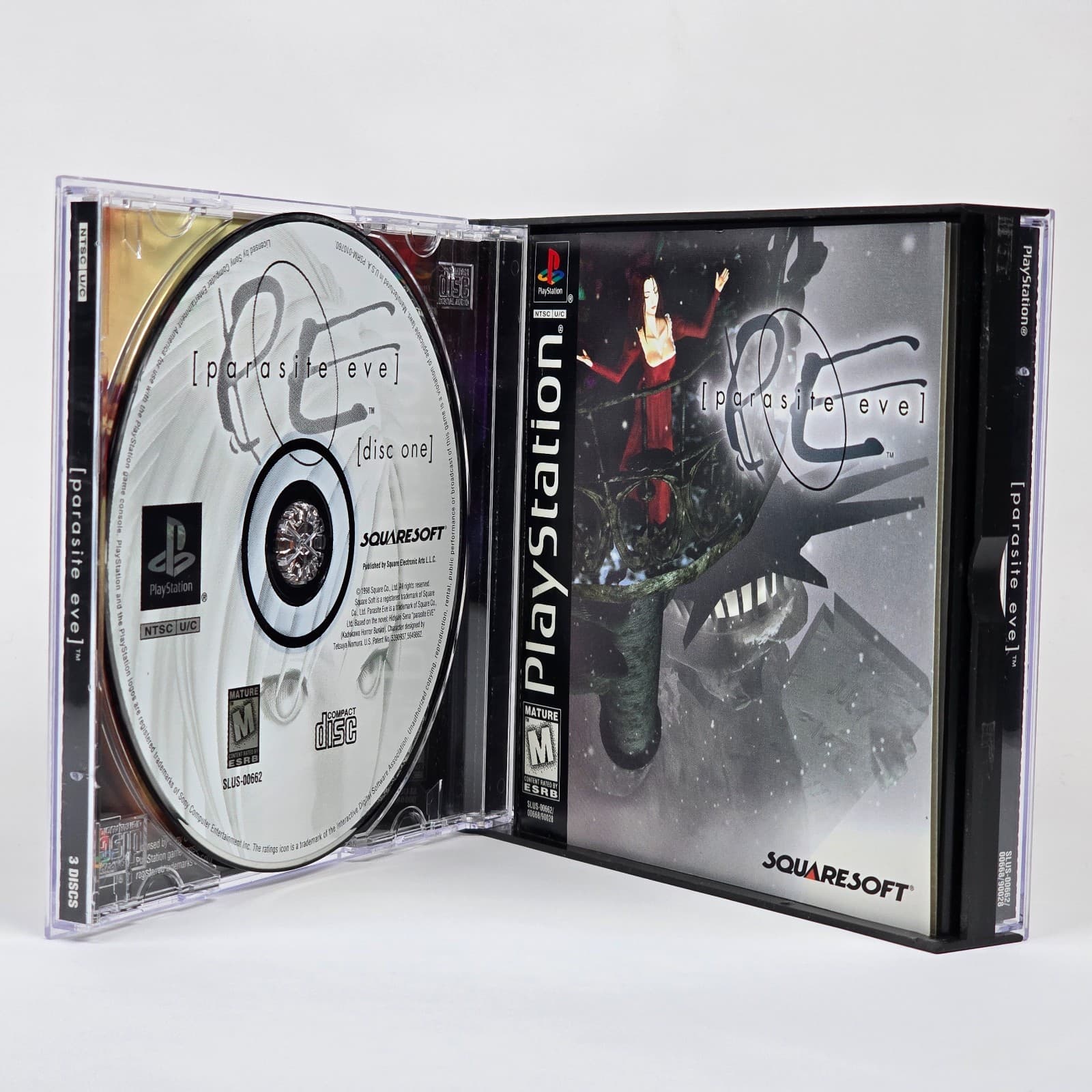 💿REFURBISHED Parasite Eve (PlayStation 1 PS1) Black Label CIB COMPLETE💿 - Thumbnail 2