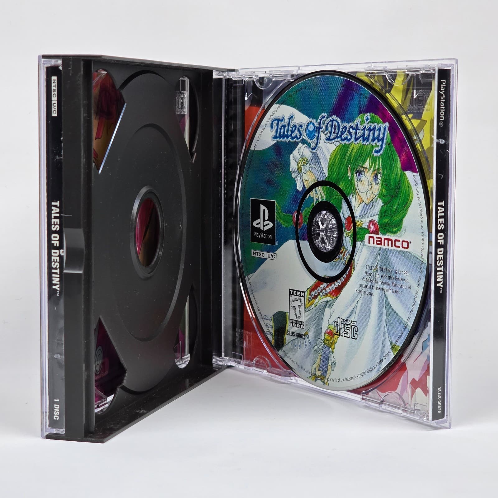 Tales of Destiny (PlayStation 1 PS1) Case & Discs - Thumbnail 3