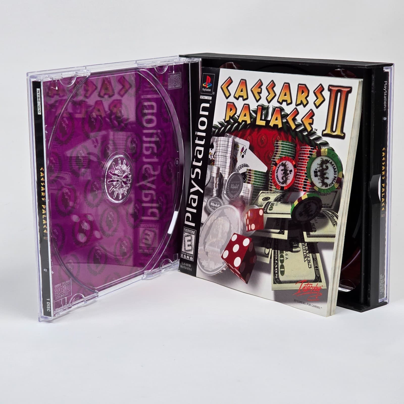 Caesar's Palace II 2 (PlayStation 1 PS1) CIB COMPLETE - Thumbnail 2