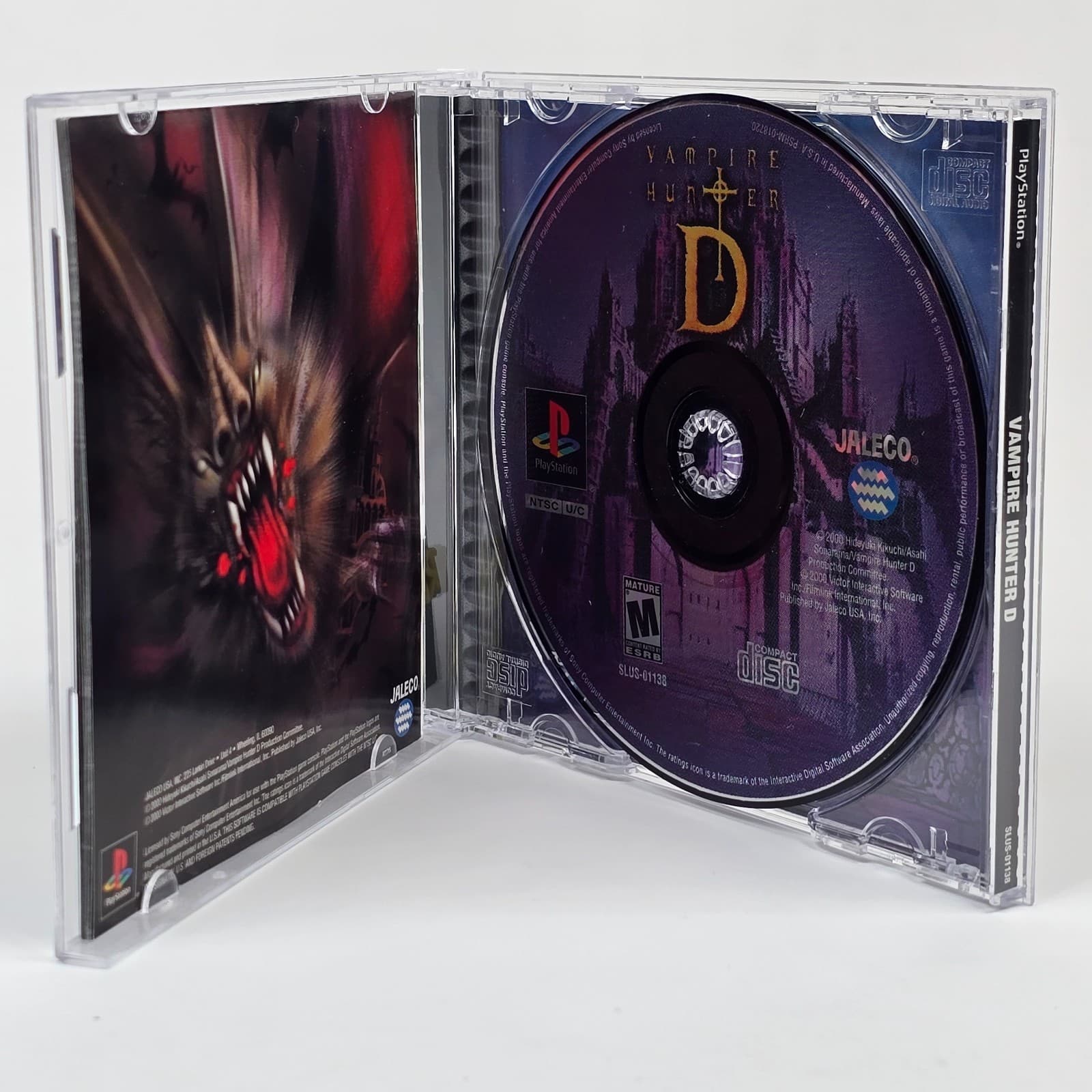 Vampire Hunter D (PlayStation 1 PS1) CIB COMPLETE - Thumbnail 2