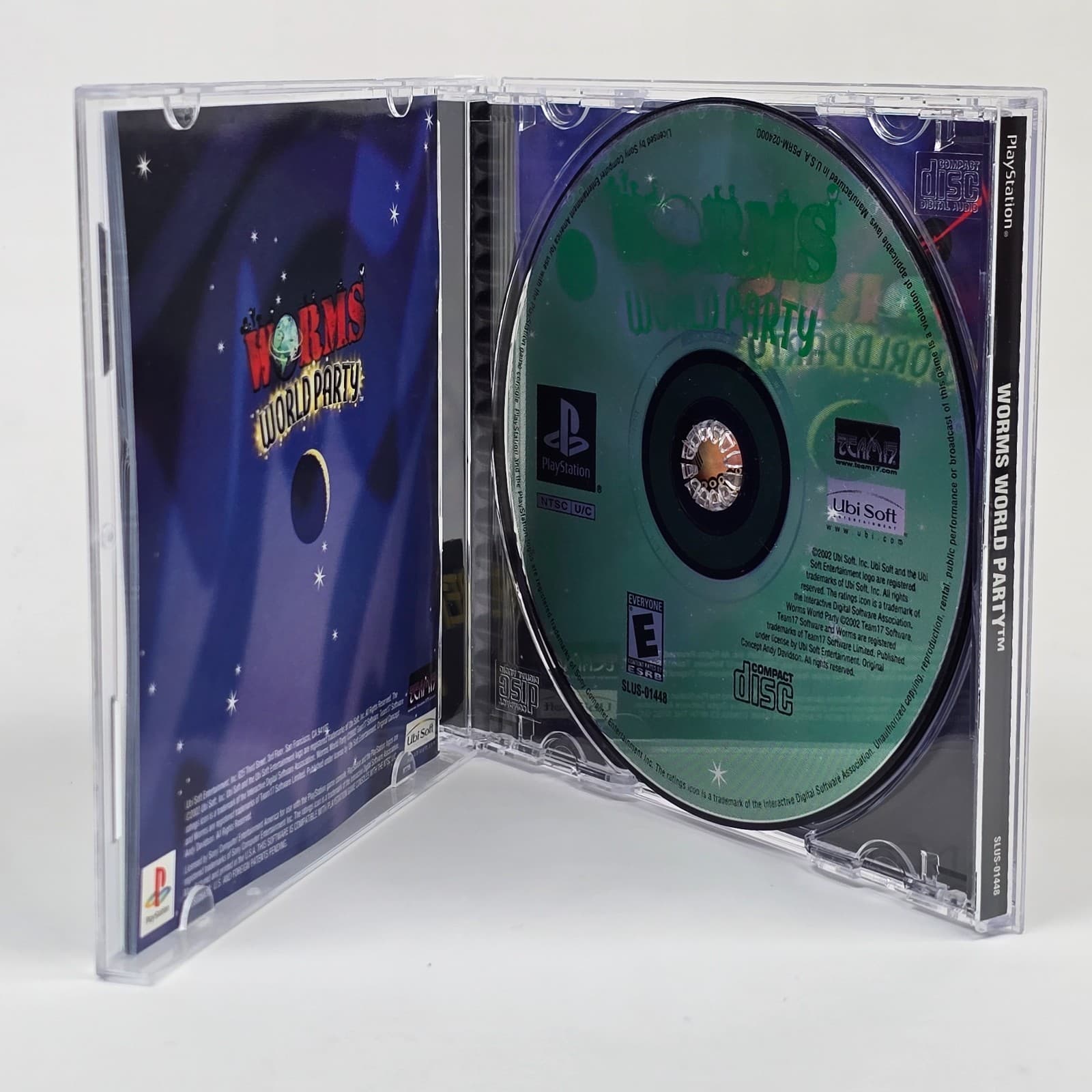 Worms: World Party (PlayStation 1 PS1) CIB COMPLETE - Thumbnail 2