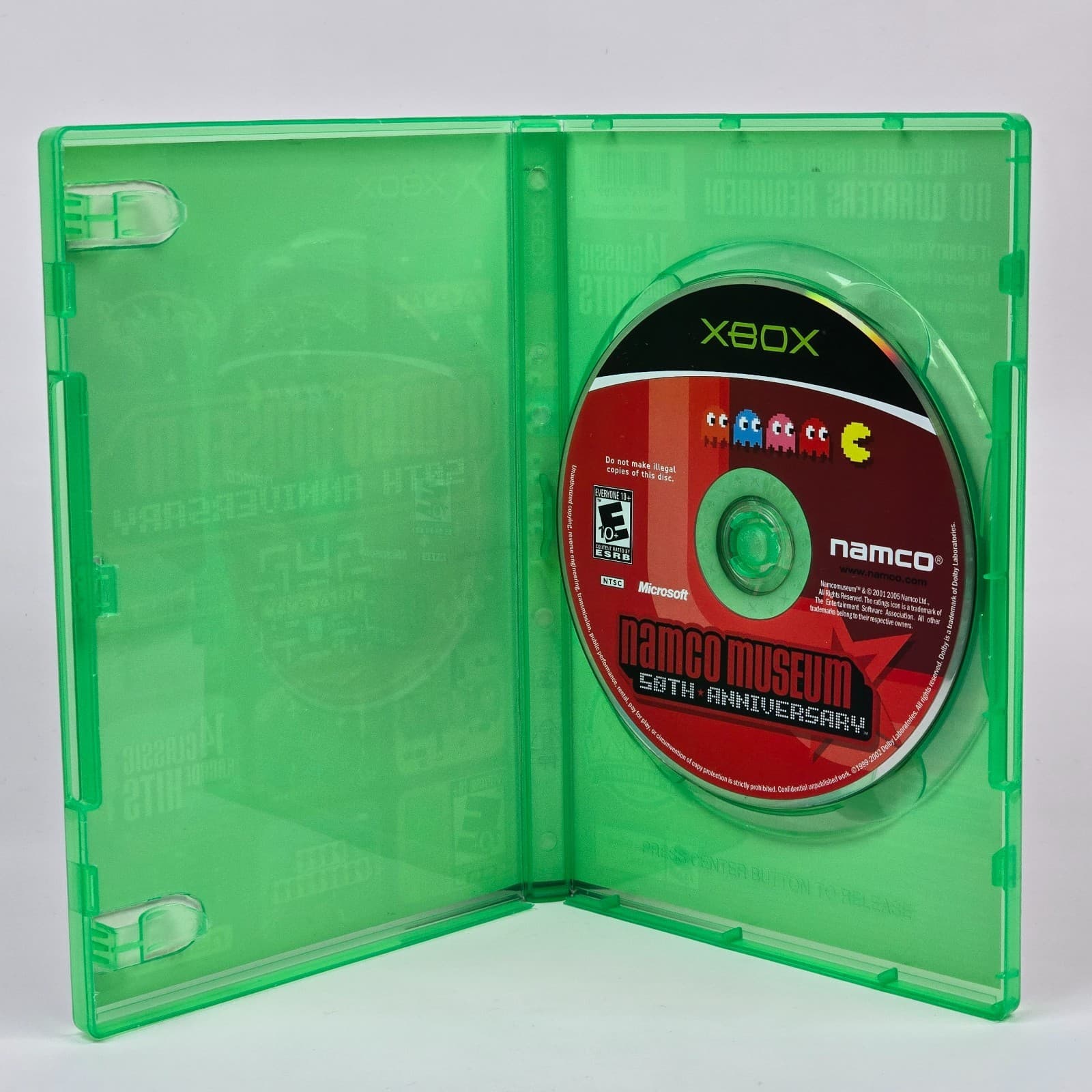 Namco Museum 50th Anniversary (Original Xbox) Case & Disc - Thumbnail 2
