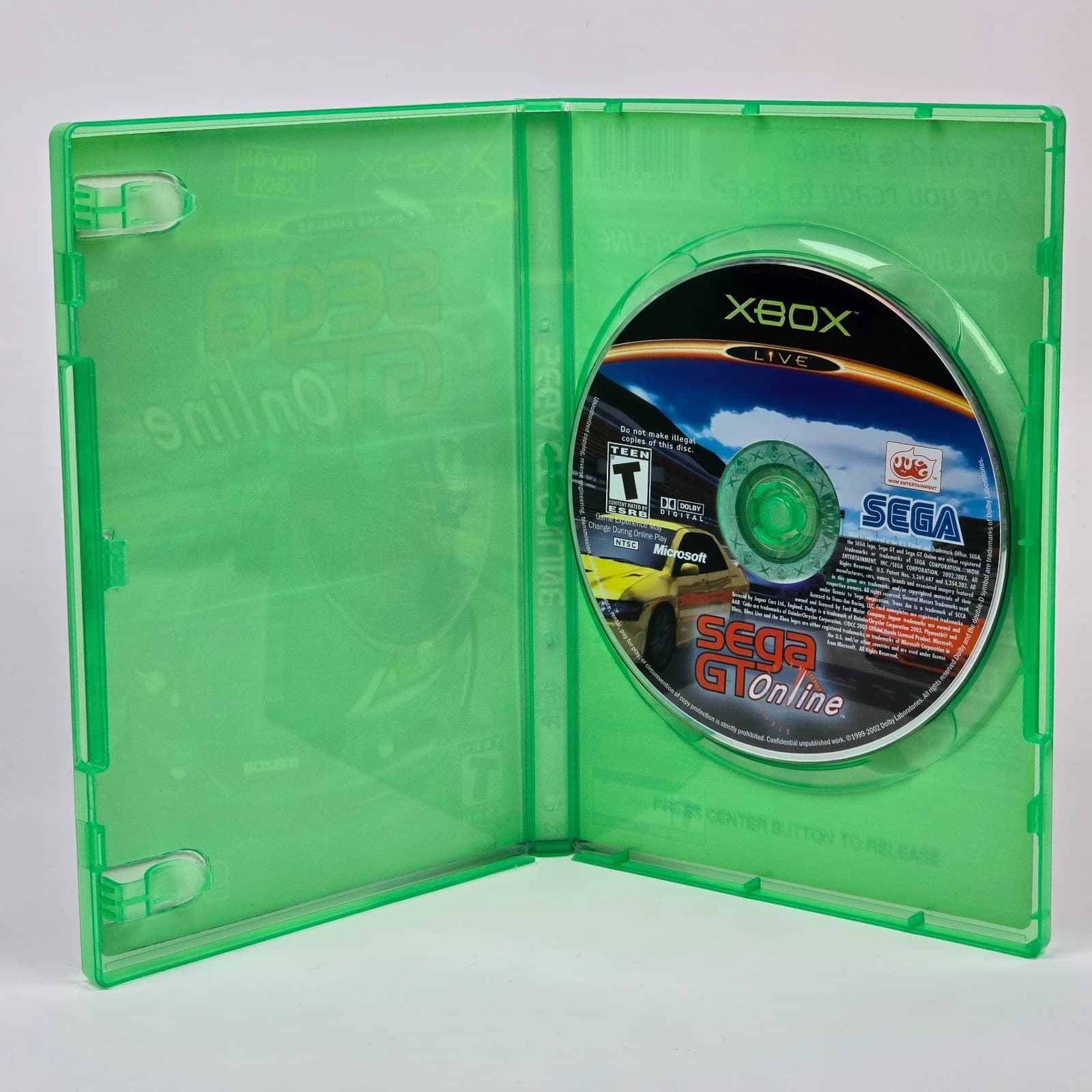 Sega GT Online (Original Xbox) Case & Disc - Thumbnail 2