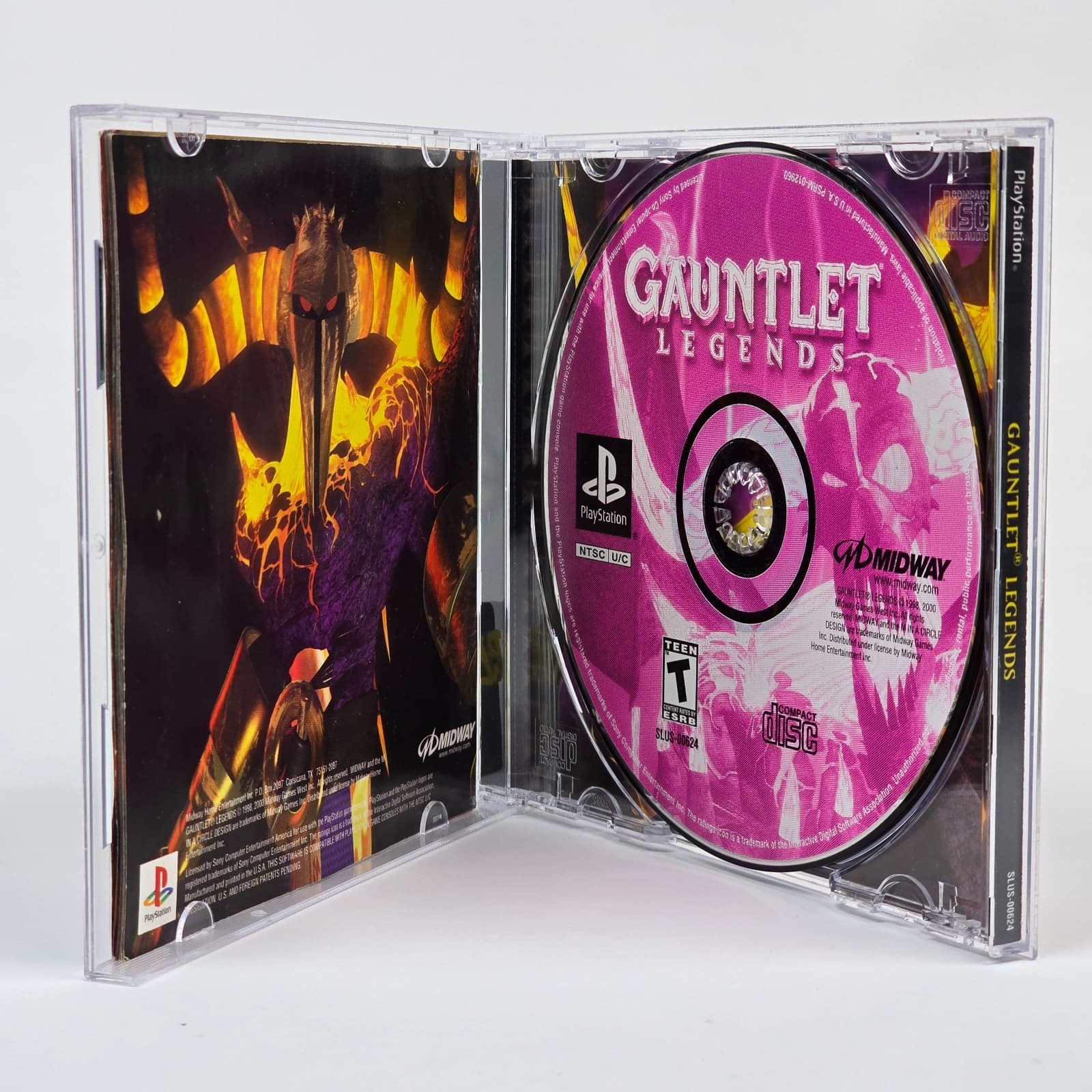 Gauntlet Legends (PlayStation 1 PS1) Black Label CIB COMPLETE - Thumbnail 2