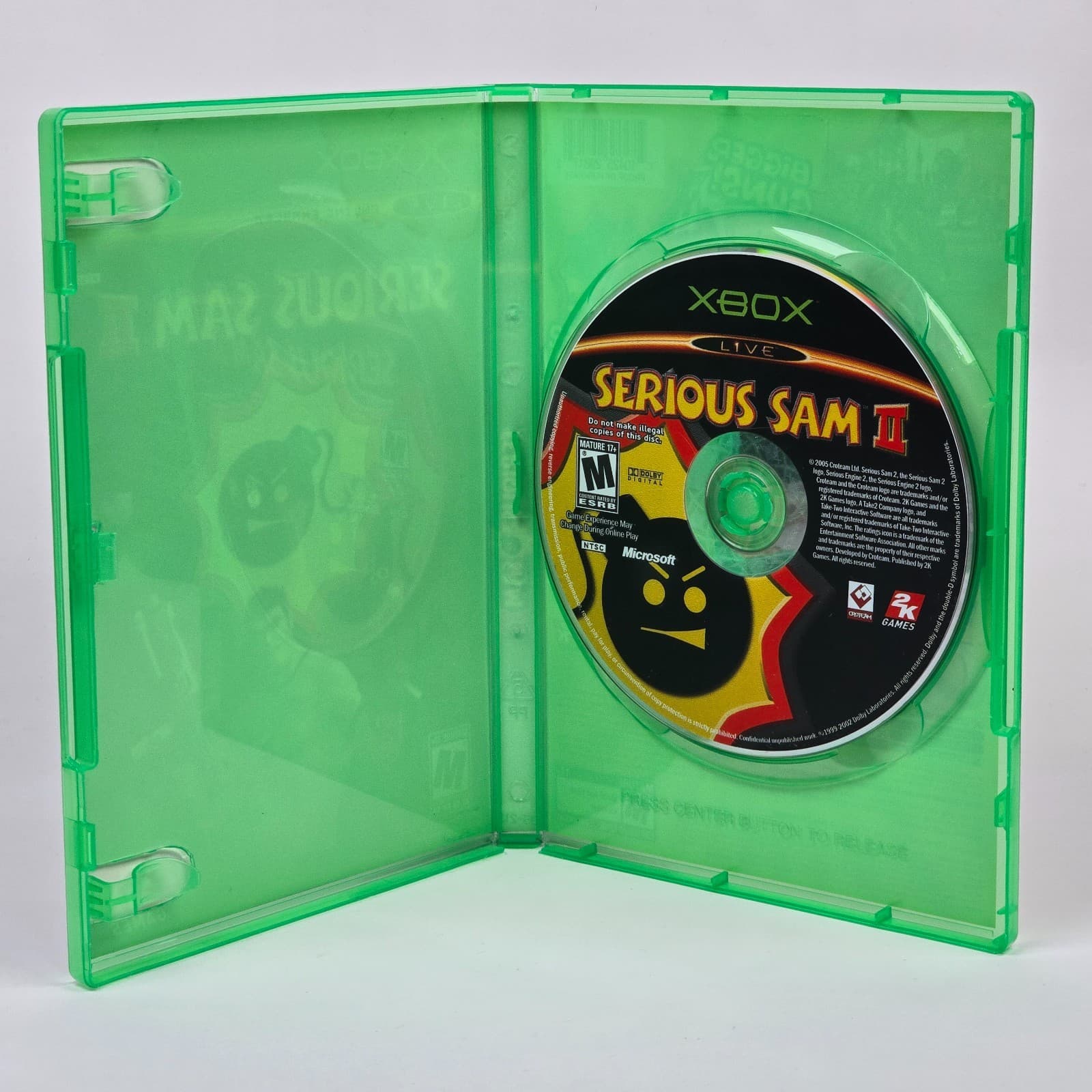 Serious Sam II 2 (Original Xbox) Case & Disc - Thumbnail 2