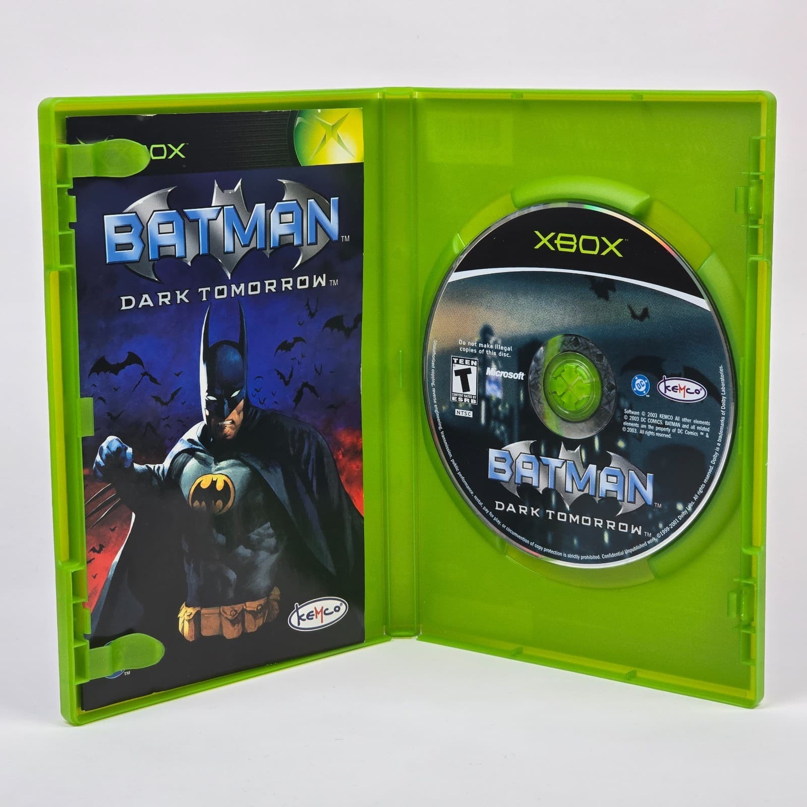 Batman: Dark Tomorrow (Original Xbox) CIB COMPLETE - Thumbnail 2