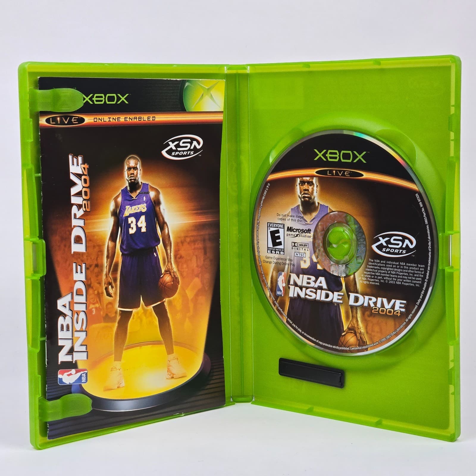 NBA Inside Drive 2004 (Original Xbox) CIB COMPLETE - Thumbnail 2