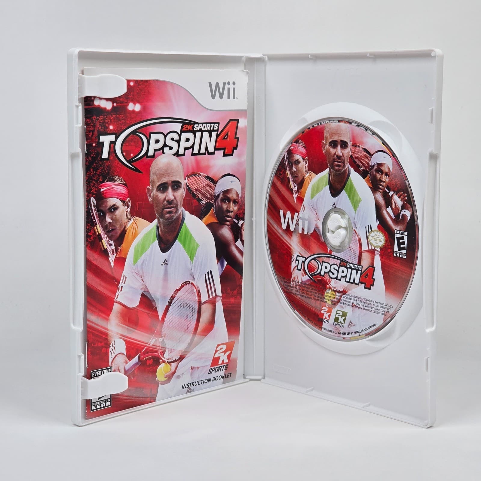 Top Spin 4 (Nintendo Wii) CIB COMPLETE - Thumbnail 2